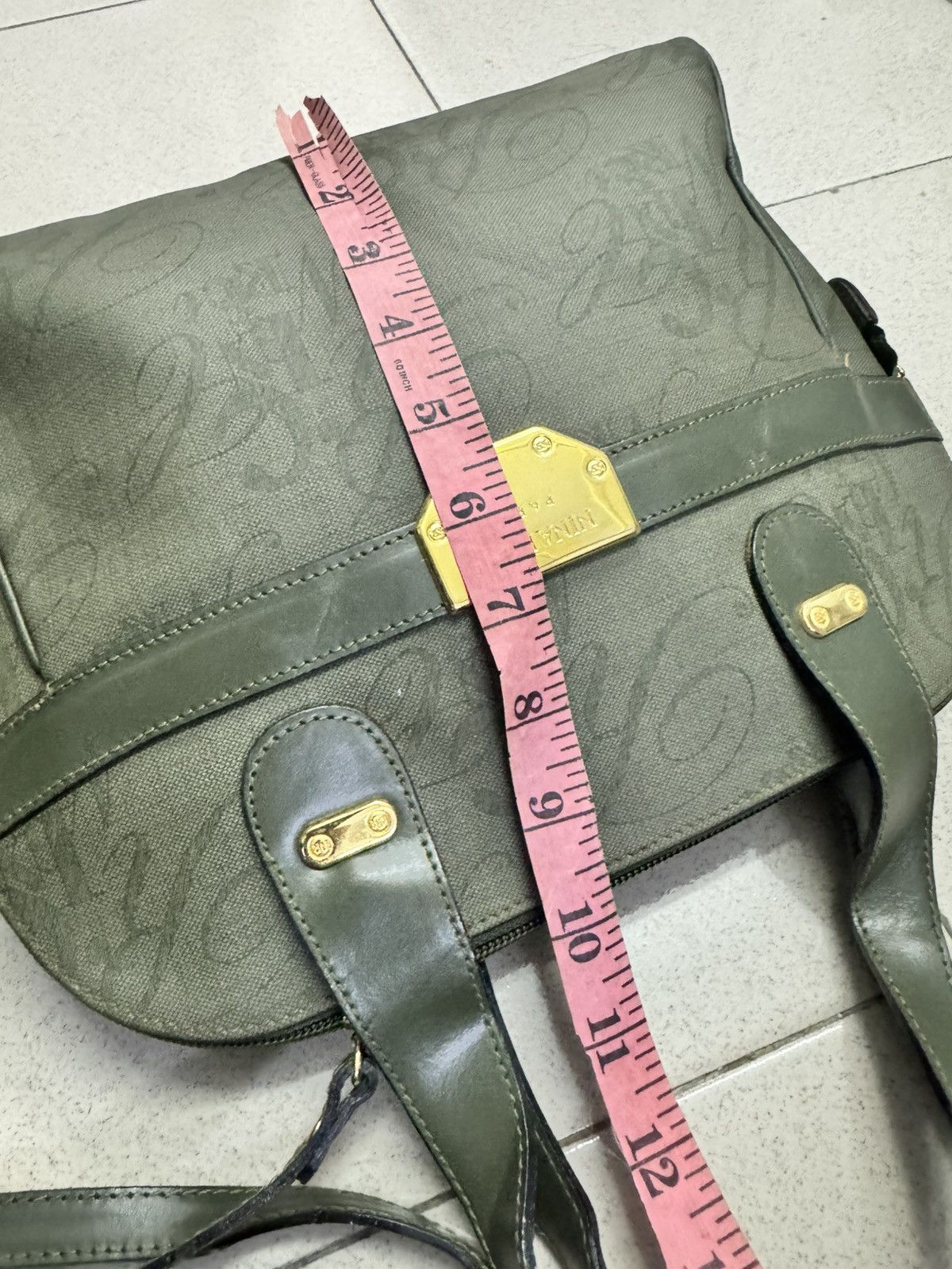 Vintage NINA RICCI PARIS SATCHEL BAG HANDBAG Size ONE SIZE - 7 Thumbnail
