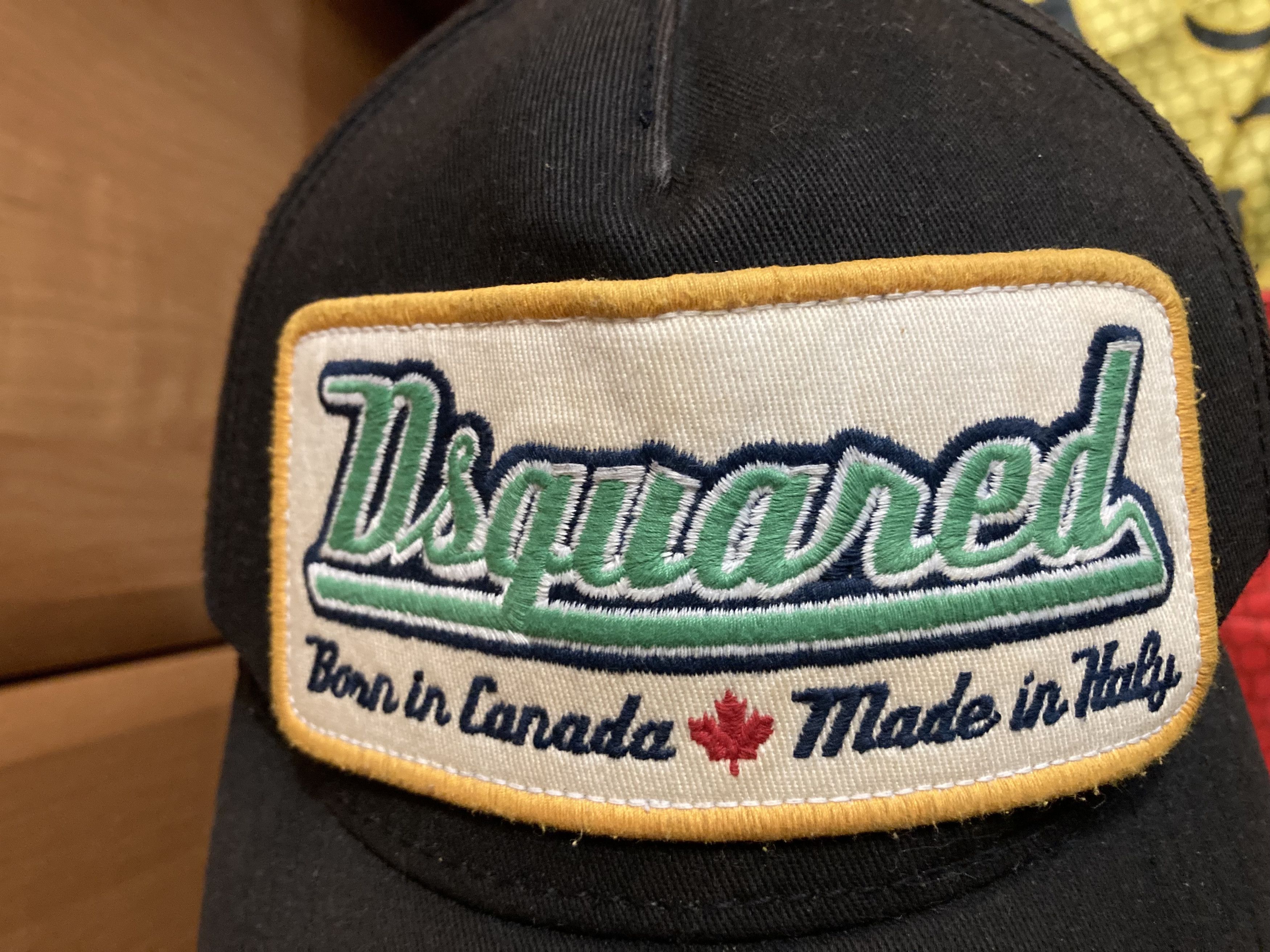 Dsquared2 Dsquared2 Icon Oversized Patch Eden Baseball Cap Hat Size ONE SIZE - 5 Thumbnail