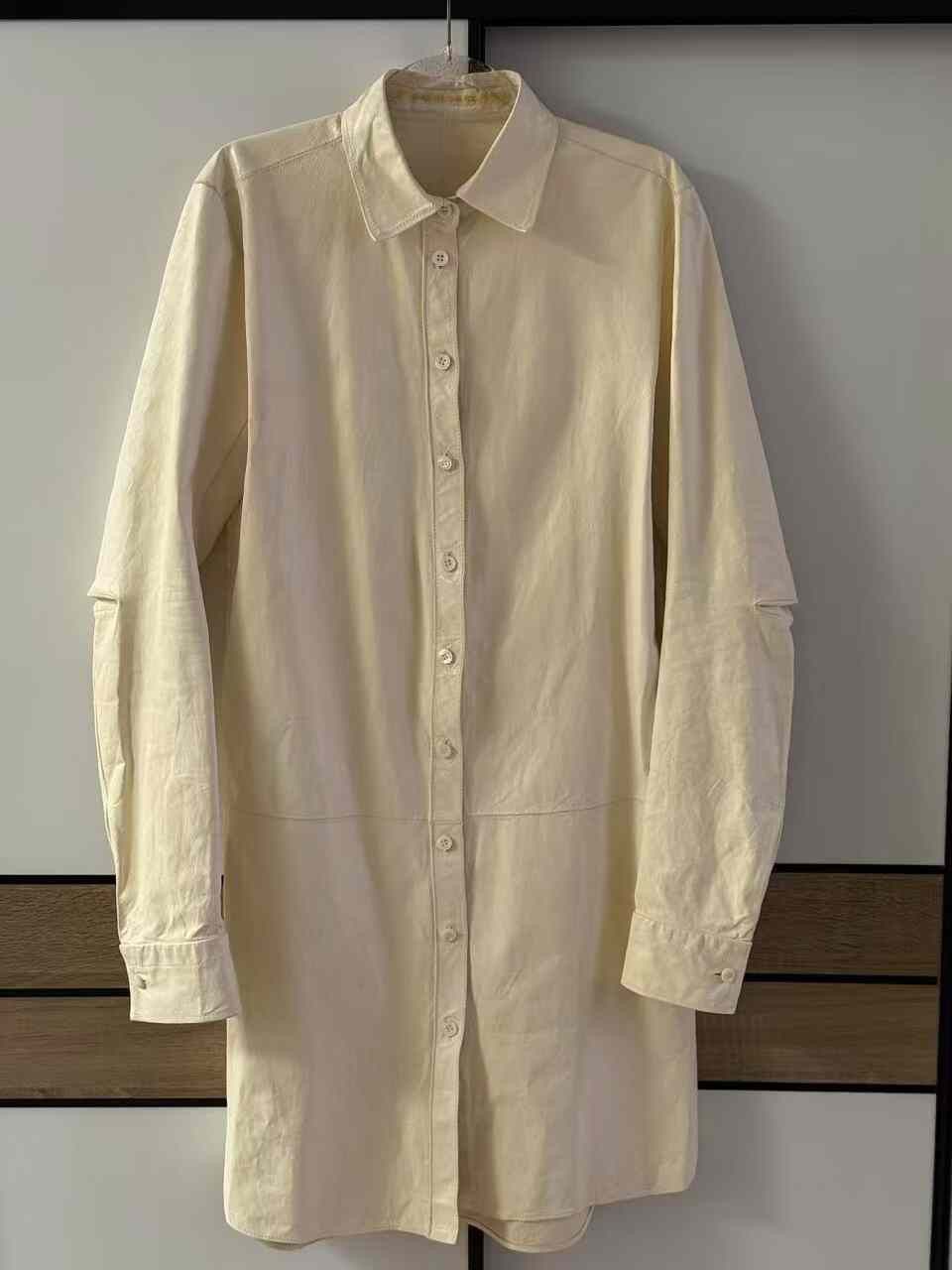 Carol Christian Poell Carol Christian Poell Leather Shirt Size US XS / EU 42 / 0 - 1 Thumbnail