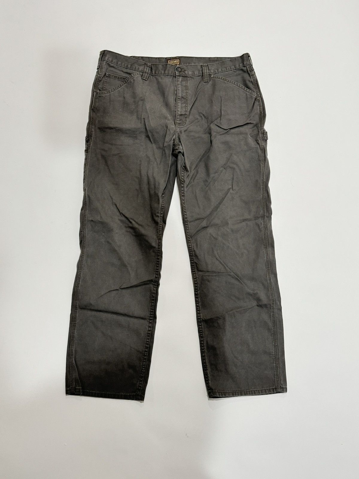Vintage CE Schmidt Workwear Carpenter Jeans Men's Work Pants 42 X 34 Size US 42 / EU 58 - 1 Thumbnail