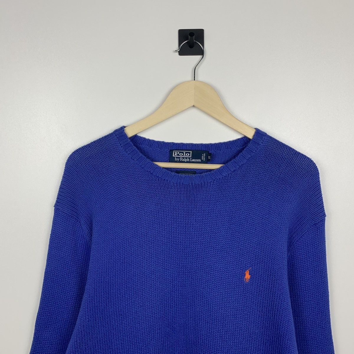 Polo Ralph Lauren Vintage Polo Ralph Lauren Heavyweight Knit Sweater Y2K Size US XL / EU 56 / 4 - 2 Thumbnail