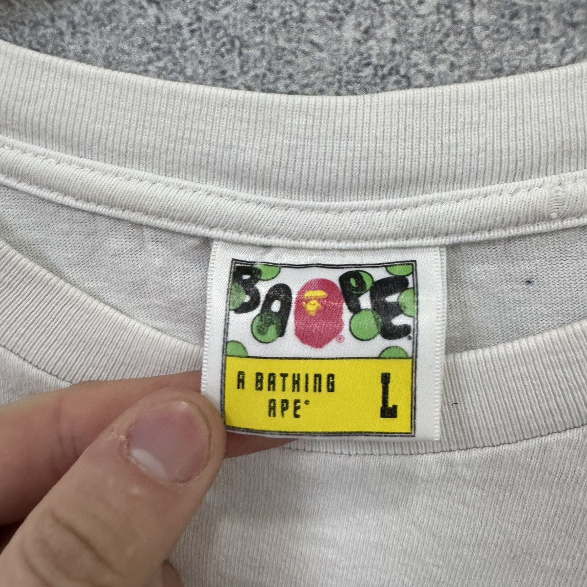 Bape Bape T shirt A Bathing Ape Big Logo Size US L / EU 52-54 / 3 - 3 Thumbnail