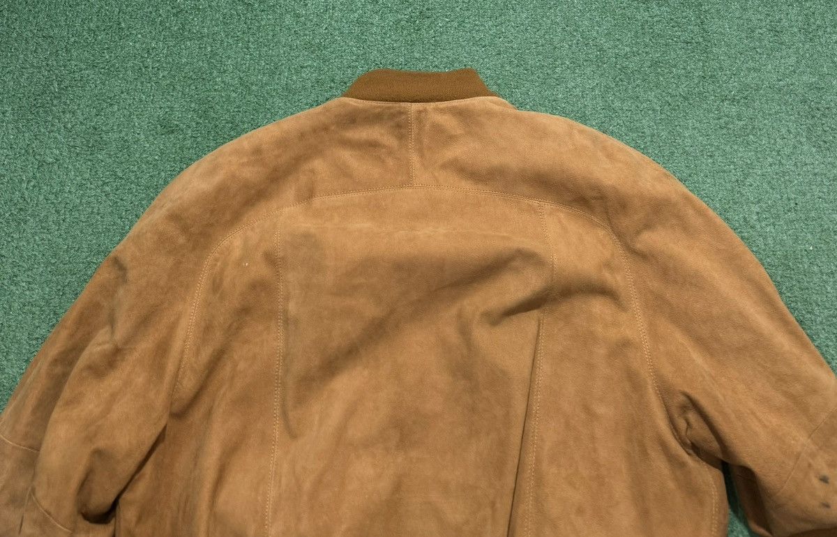 Burberry Burberrys Leather Brown Jacket Vintage 90s Size US XL / EU 56 / 4 - 7 Thumbnail