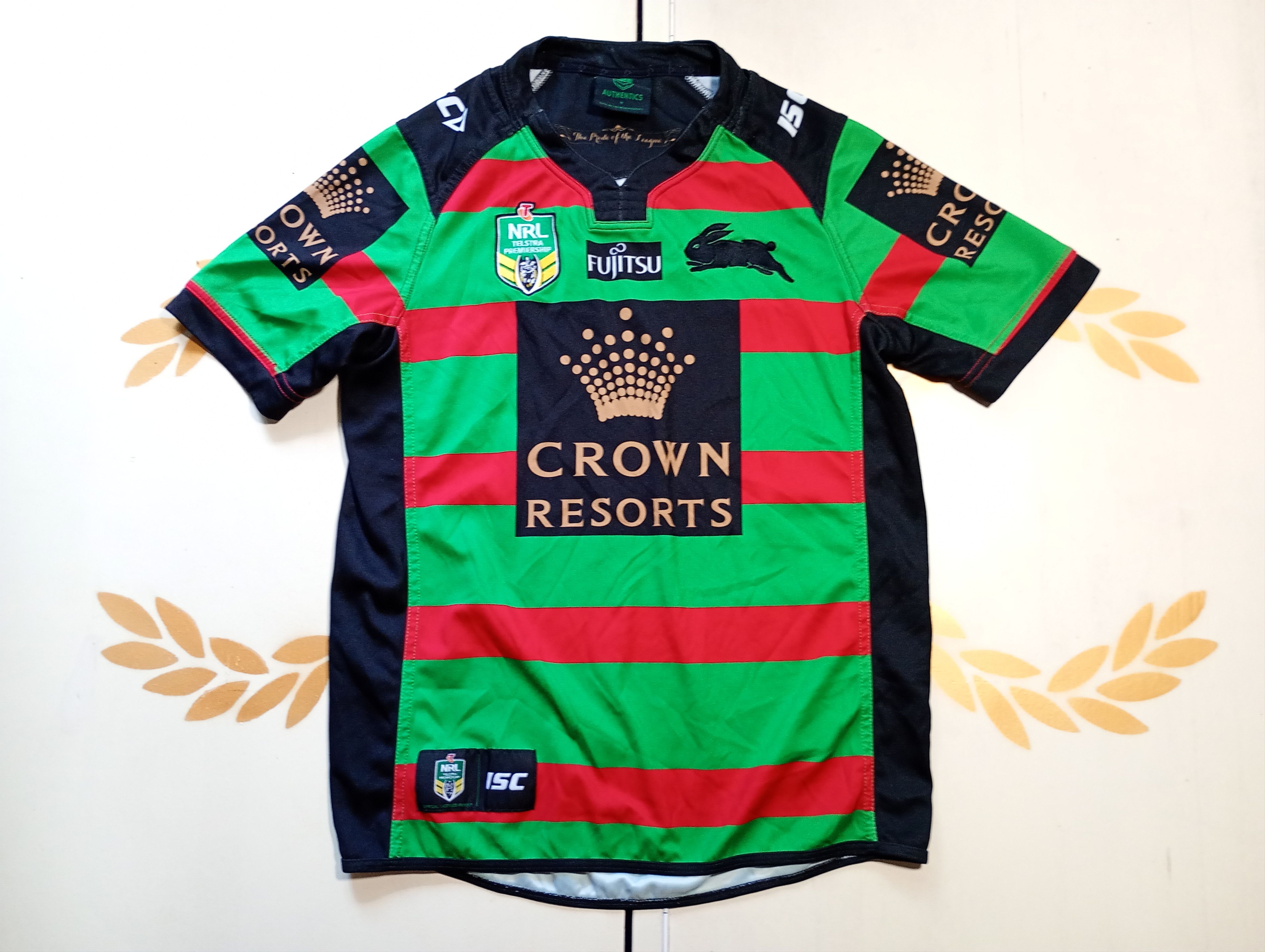 Vintage ISC NRL South Sydney Rabbitohs Rugby Shirt 2016 Size US M / EU 48-50 / 2 - 1 Thumbnail