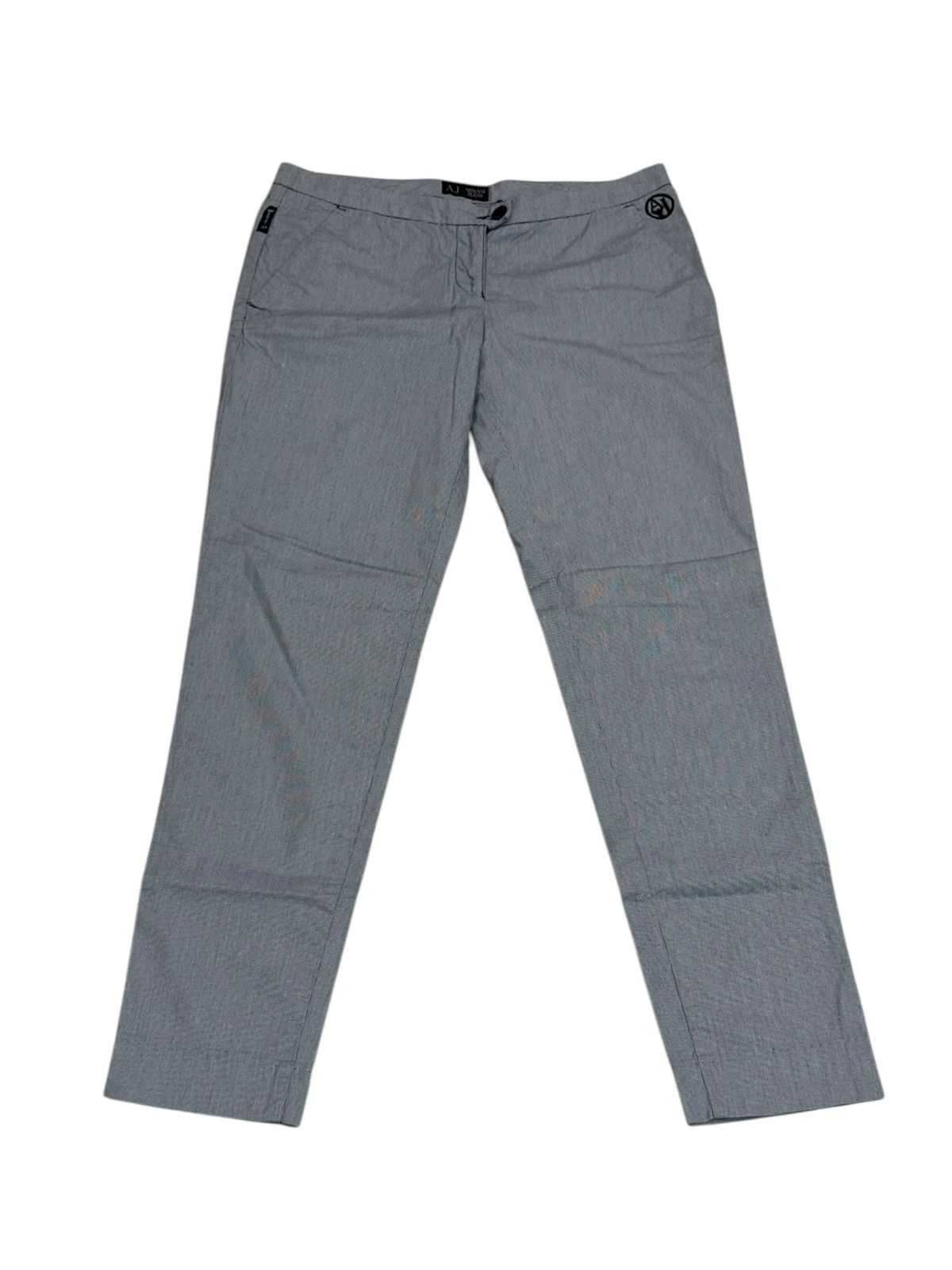 Armani × Giorgio Armani × Vintage Armani Jeans Badge Logo Jeans Trousers Chino W28 L28 Size 28" / US 6 / IT 42 - 1 Thumbnail