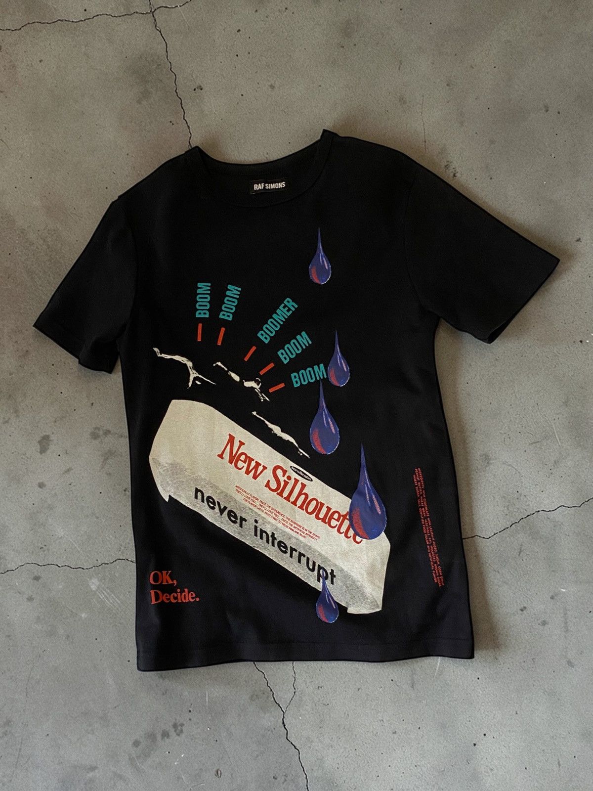 Raf Simons Raf Simons SS18 Joy Division New Order T Shirt | Grailed