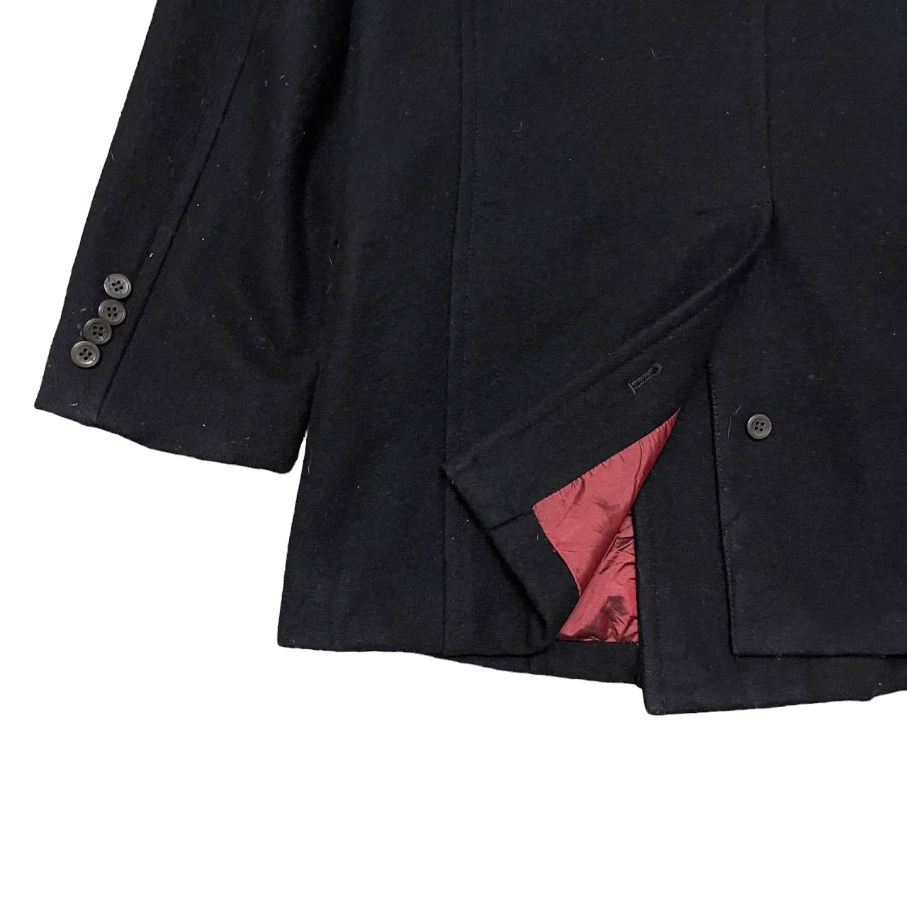 Gaultier Homme Objet Gaultier Homme Objet Wool Coat Double Breasted Size US M / EU 48-50 / 2 - 14 Thumbnail