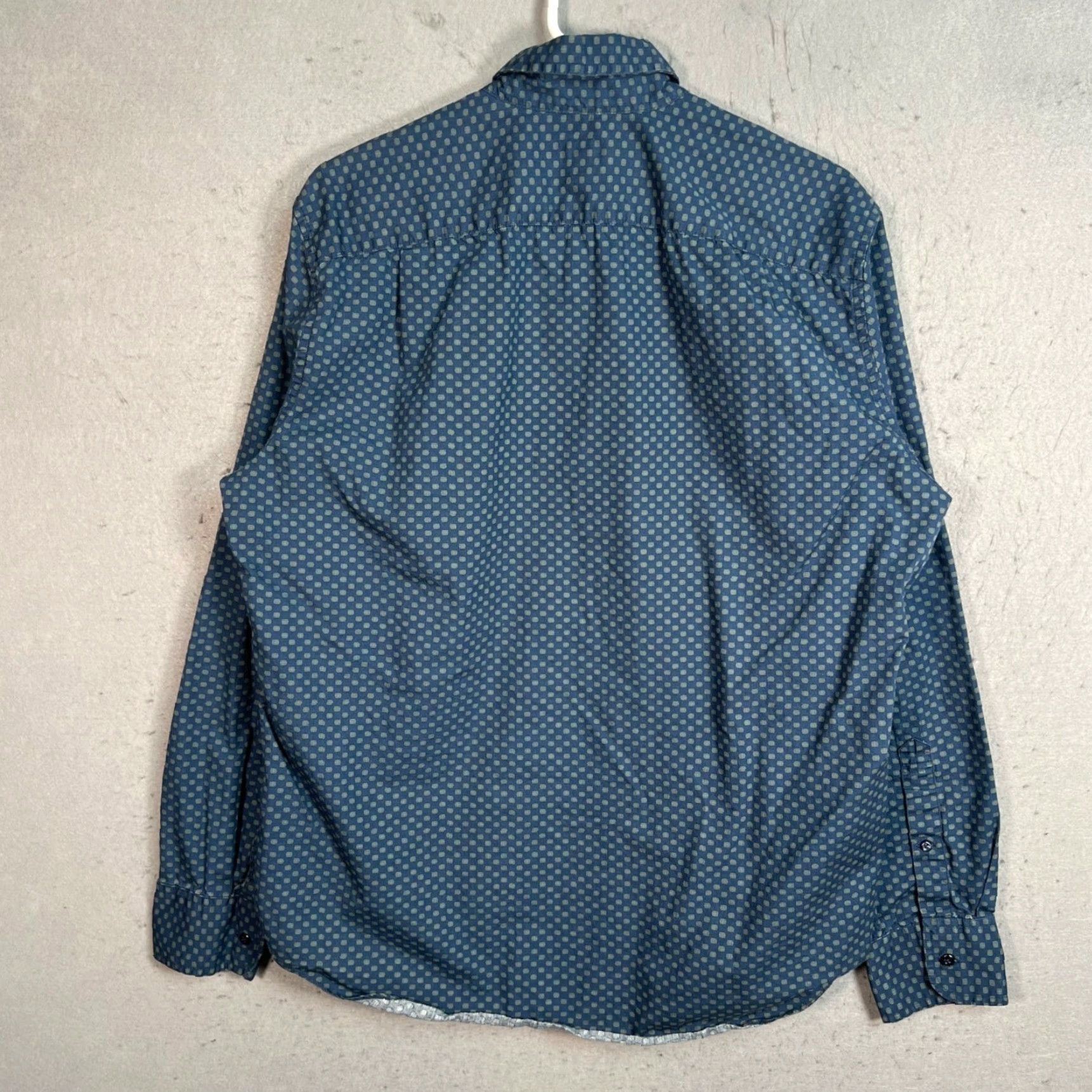 J.Crew J.CREW Mens Blue Check Button Down Shirt Medium Slim Fit Casual Size US M / EU 48-50 / 2 - 2 Thumbnail