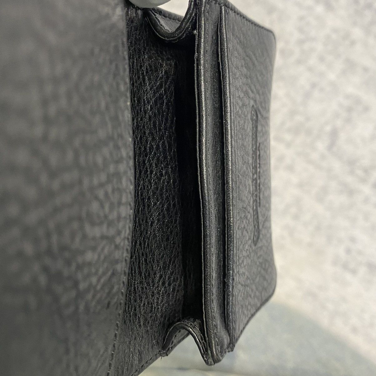 Chrome Hearts Chrome Hearts card case 3 Pocket Scroll wallet black Size ONE SIZE - 12 Thumbnail