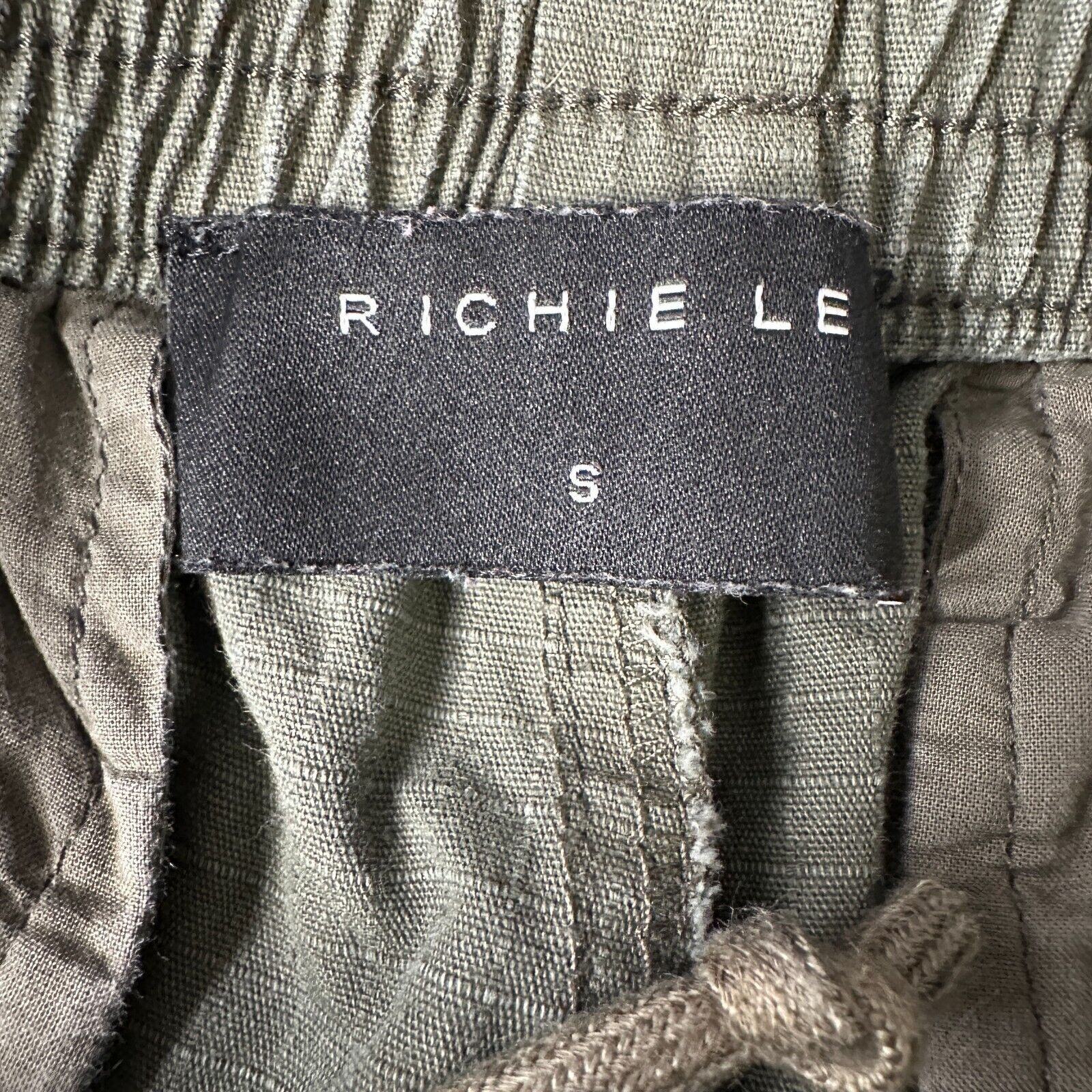 Richie Le Collection Richie Le Collection Cargo Pants Men’s Small Army Green Size US 30 / EU 46 - 4 Thumbnail