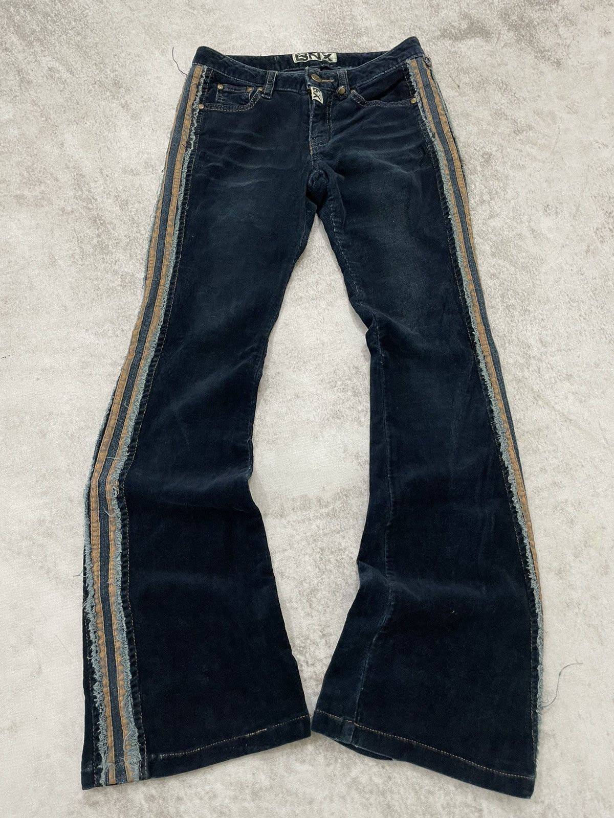Hysteric Glamour × If Six Was Nine × Le Grande Bleu (L.G.B.) 2000s BNX japan Super Flared corduroy pants Size US 26 / EU 42 - 1 Thumbnail