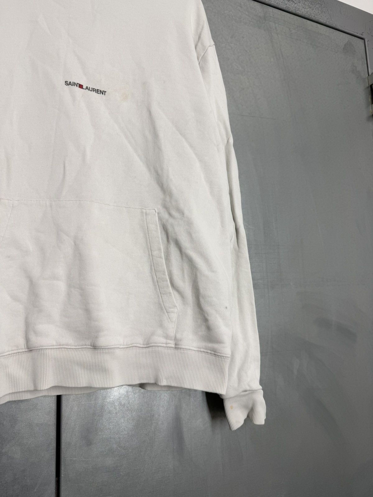 Saint Laurent Paris Saint Laurent Logo Hoodie Size US L / EU 52-54 / 3 - 4 Thumbnail