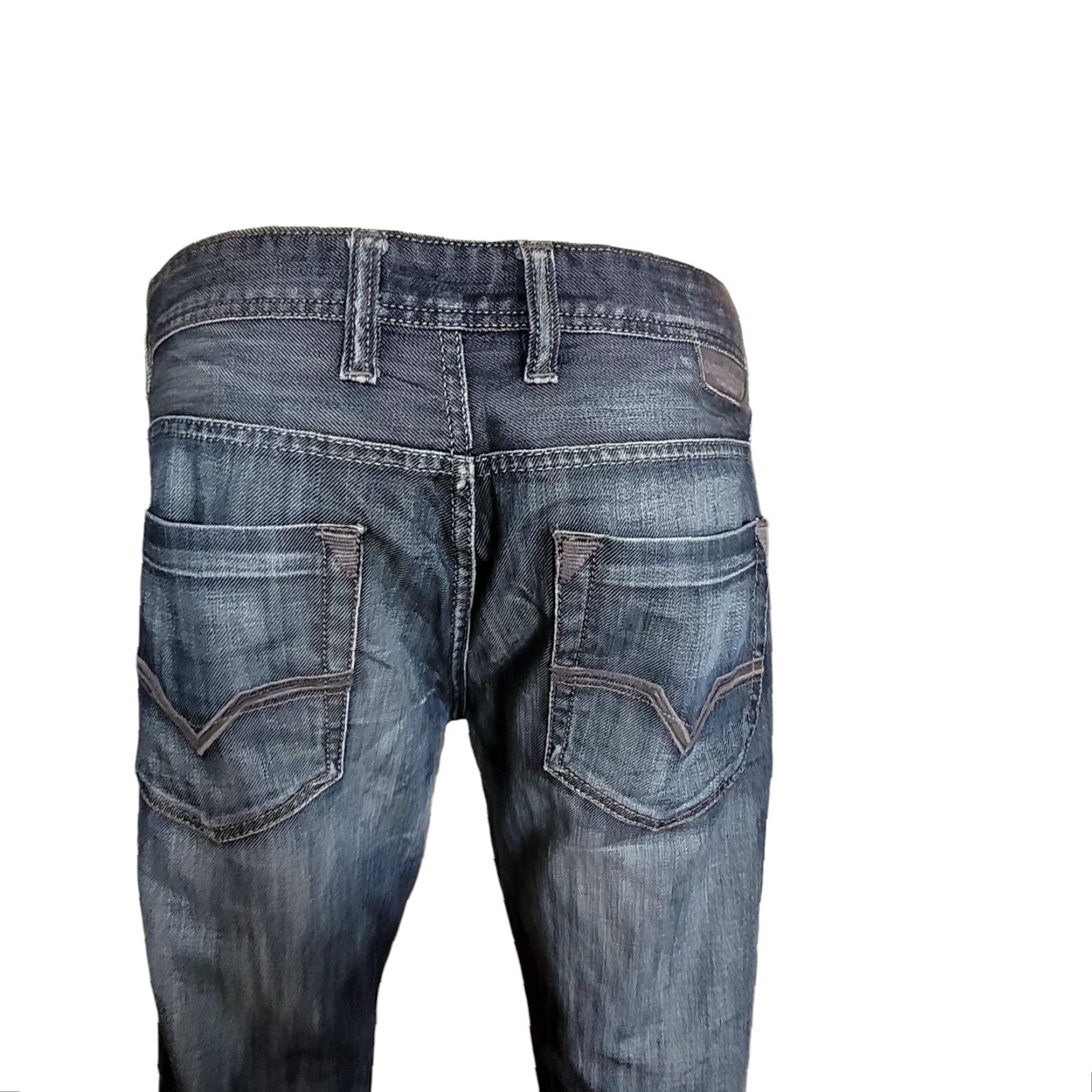 Diesel Diesel Industry Jeans - Size W34-L32 - Made In Italy - Denim Blue Jeans for Men Size US 34 / EU 50 - 6 Thumbnail