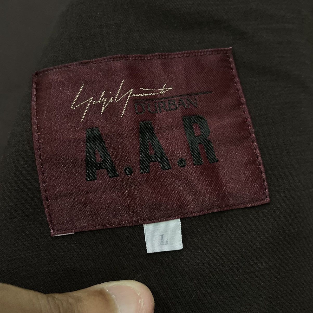 Yohji Yamamoto Vintage Yohji Yamamoto Signature A.A.R Buttons Jacket Size US M / EU 48-50 / 2 - 22 Thumbnail