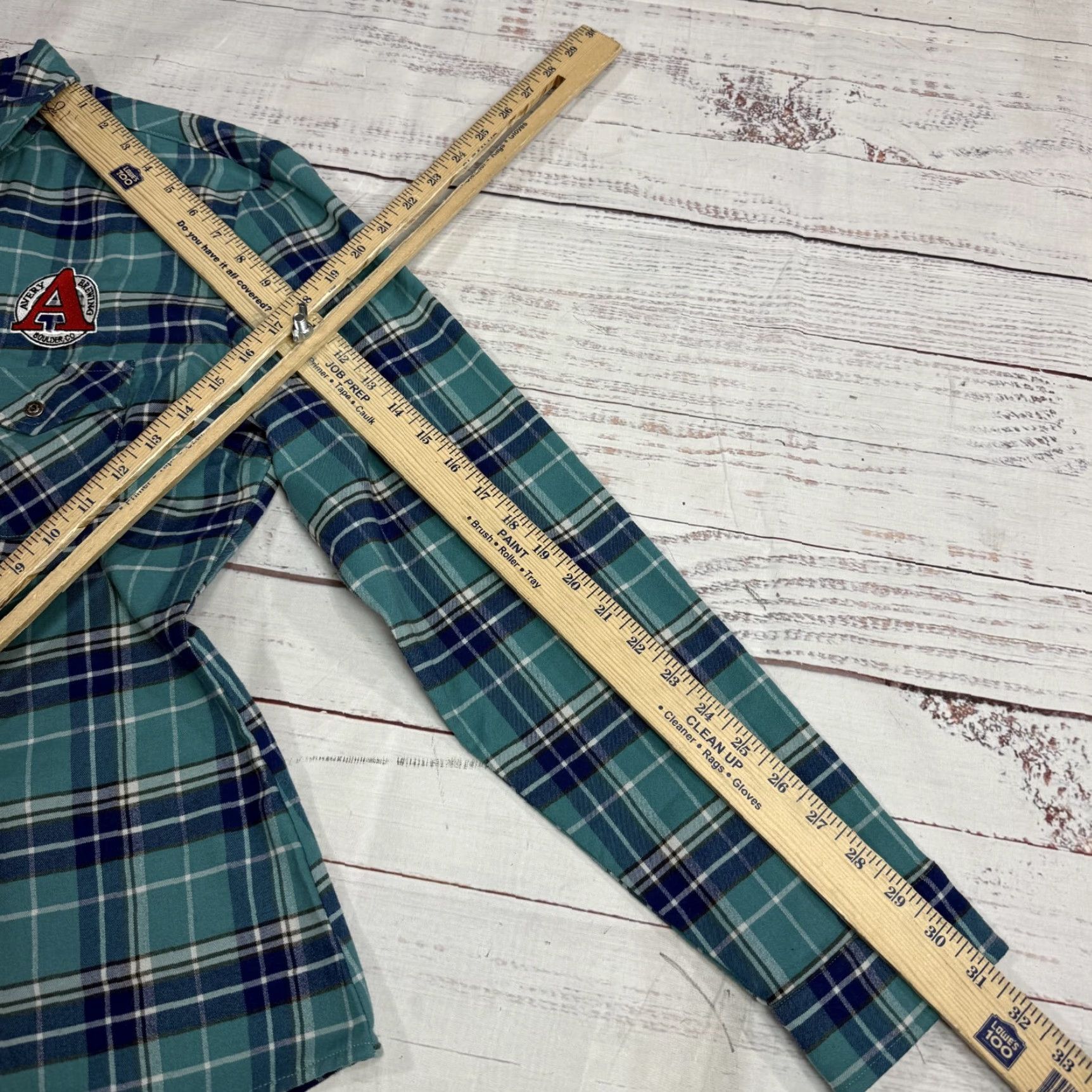 Vintage KÜHL Green Plaid Embroidered Shirt Long Sleeve Pockets XL Women’s Button-Up Size XL / US 12-14 / IT 48-50 - 4 Thumbnail