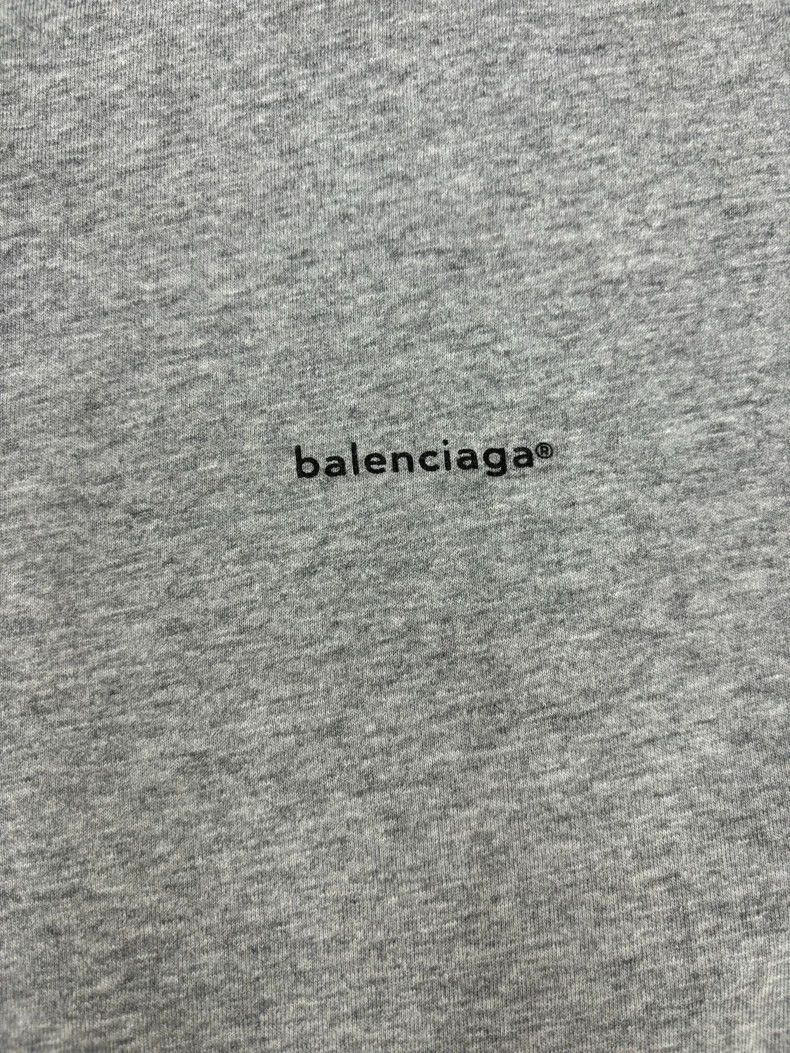 Balenciaga Balenciaga Small Logo Slogan Short Sleeve Size US S / EU 44-46 / 1 - 3 Thumbnail