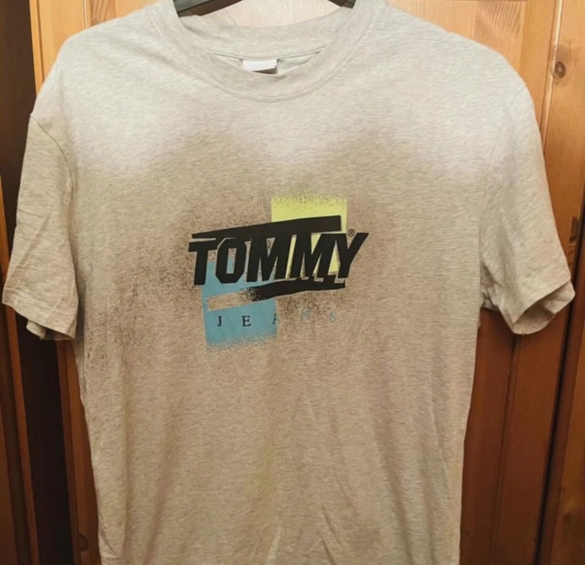 Tommy Jeans Tommy Jeans grey large Short Sleeve Vintage t shirt Size US L / EU 52-54 / 3 - 1 Preview