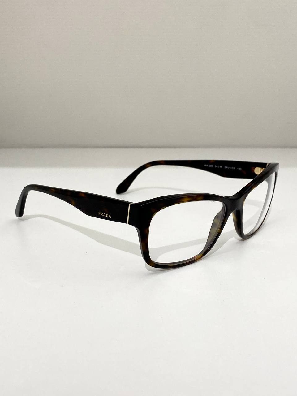 Prada Prada Logo Cat Eye Retro Tortoise Eyeglasses Vintage Y2K Size ONE SIZE - 2 Thumbnail