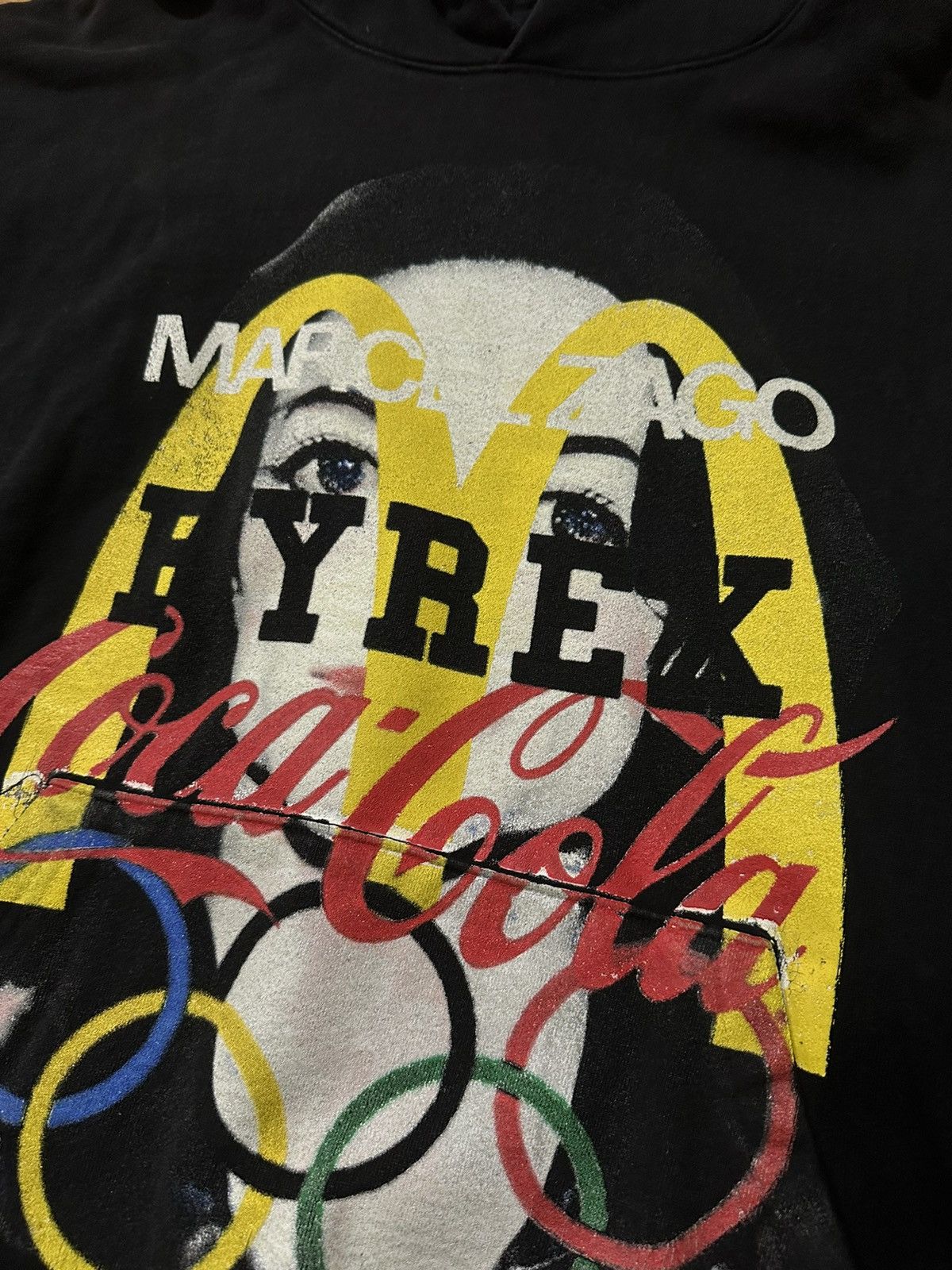 Asspizza × Marcel Zago MARCEL ZAGO 1/2 FEM X HOODIE Size US XL / EU 56 / 4 - 3 Thumbnail