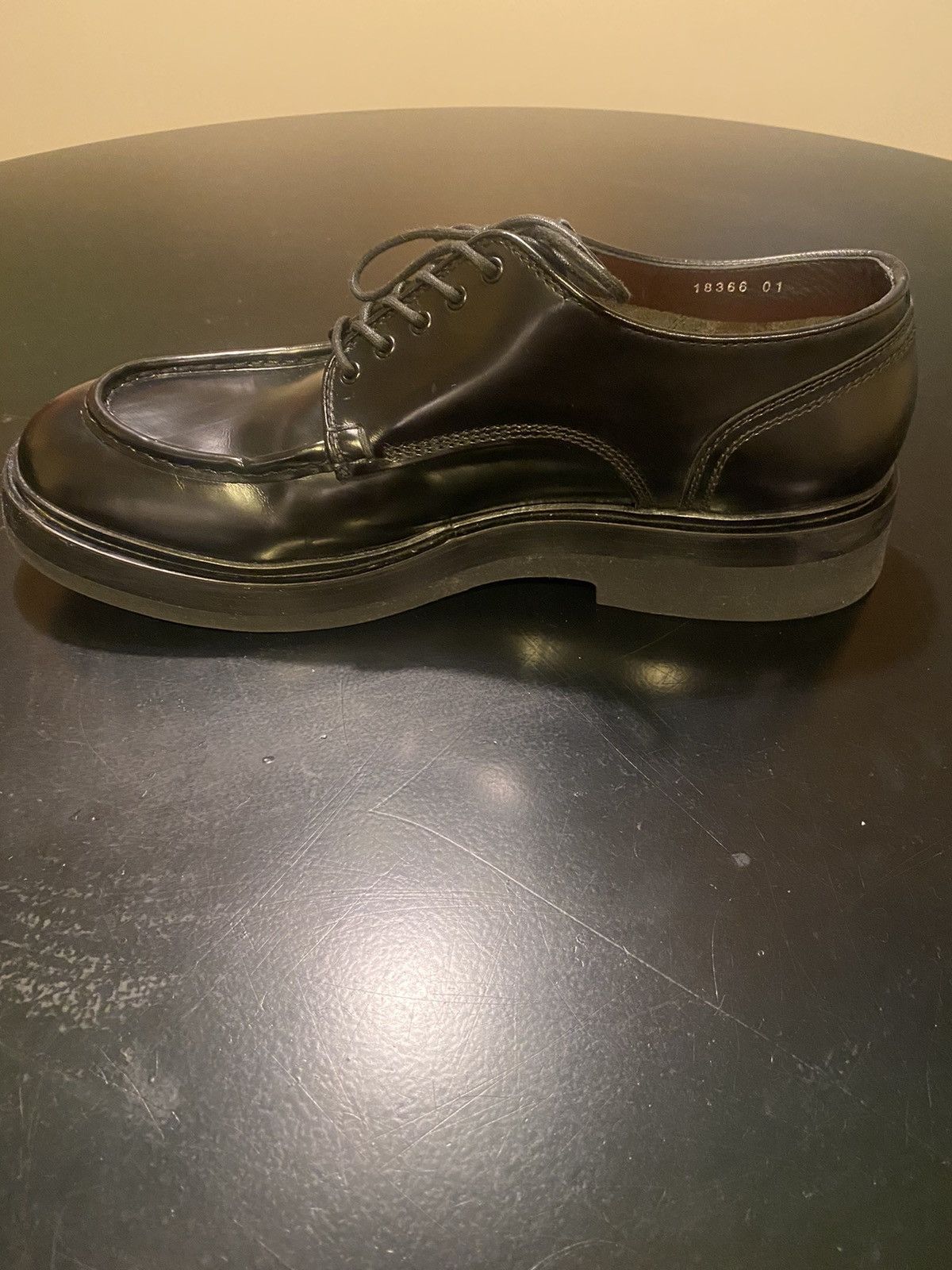 Santoni Santoni Round-Toe Lace Up Derby Shoes Size US 11 / EU 44 - 6 Thumbnail