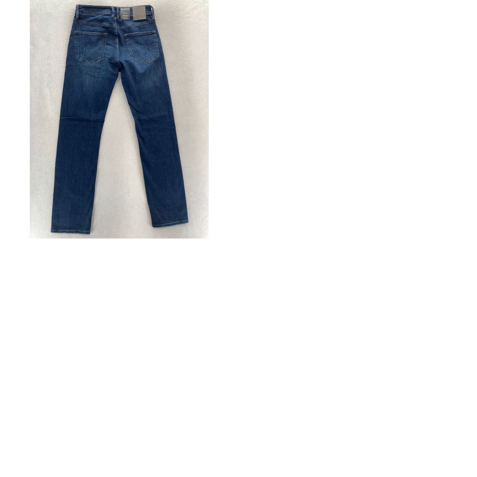 Vintage BLANKNYC Stanton Straight Fit Jeans Mens 29x32 Dark Wash Blue Stretch Denim NWT Size US 29 - 9 Thumbnail