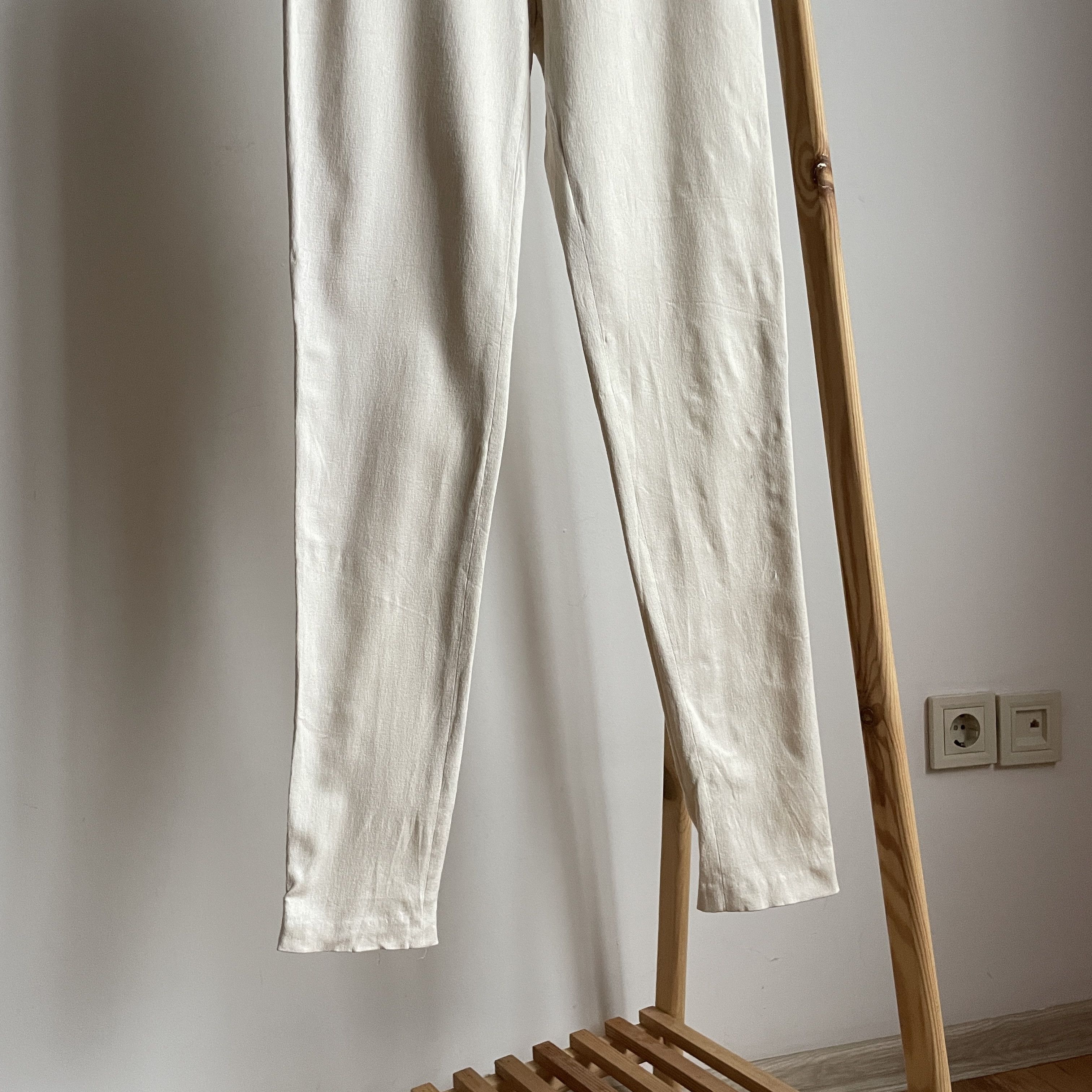 Dolce & Gabbana Dolce & Gabbana Vintage 90's High Waisted Viscose Leggings Size 30" / US 8 / IT 44 - 6 Thumbnail