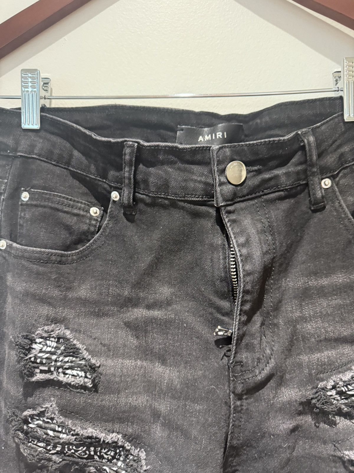 Amiri Amiri jeans patchs Size US 32 / EU 48 - 2 Thumbnail