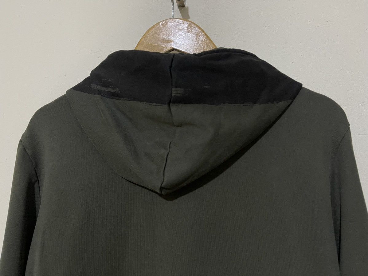 Balenciaga Balenciaga Brush stroke print hoodie in dark green Size US XL / EU 56 / 4 - 15 Thumbnail