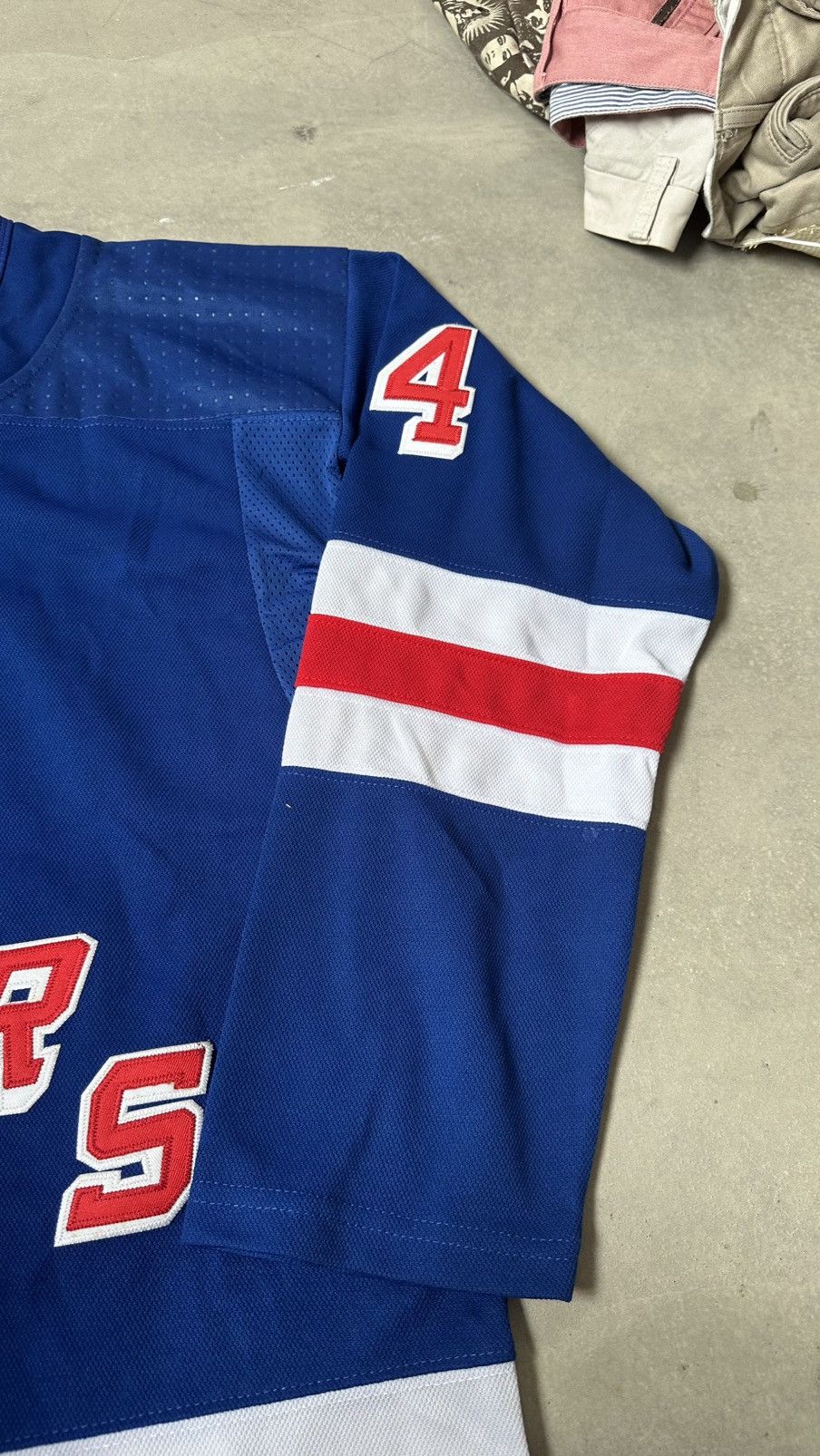 Adidas ADIDAS X NHL NEW YORK RANGERS KAAPO KAKKO JERSEY Size US L / EU 52-54 / 3 - 4 Thumbnail
