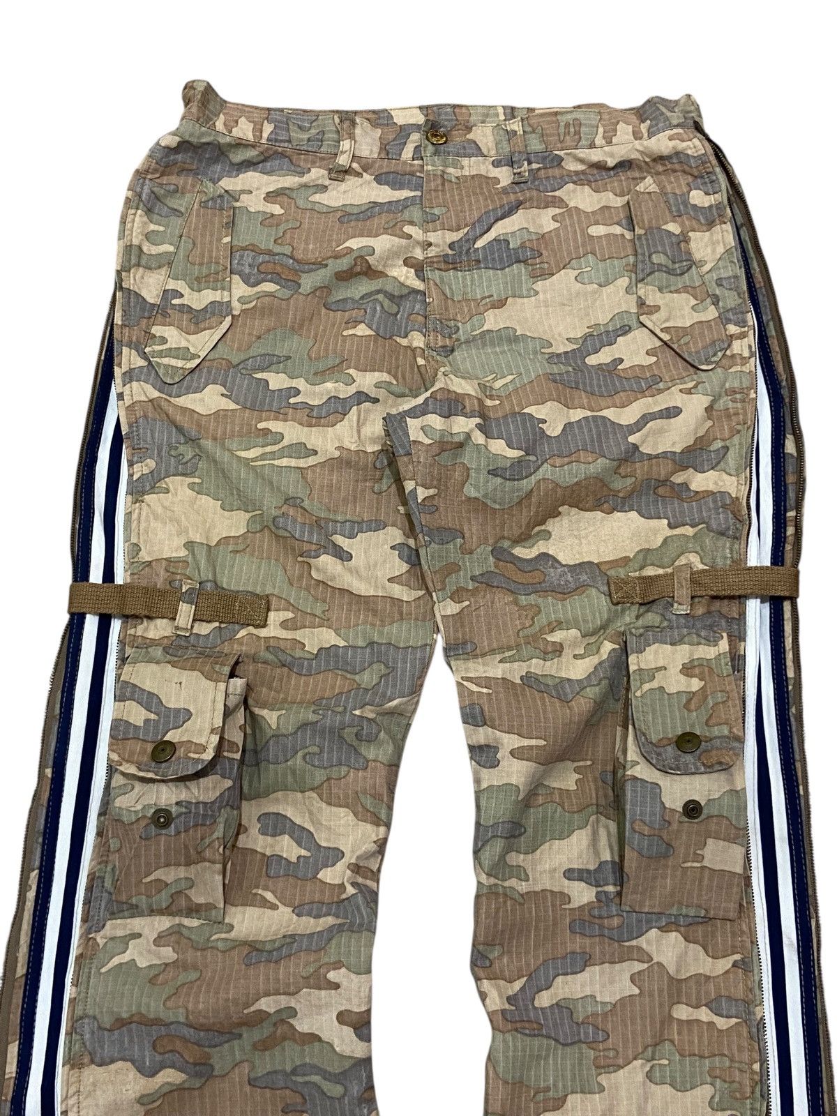 20471120 00’s PPFM Hypric Track Long Zipper Camouflage Tactical Pants Size US 32 / EU 48 - 3 Thumbnail