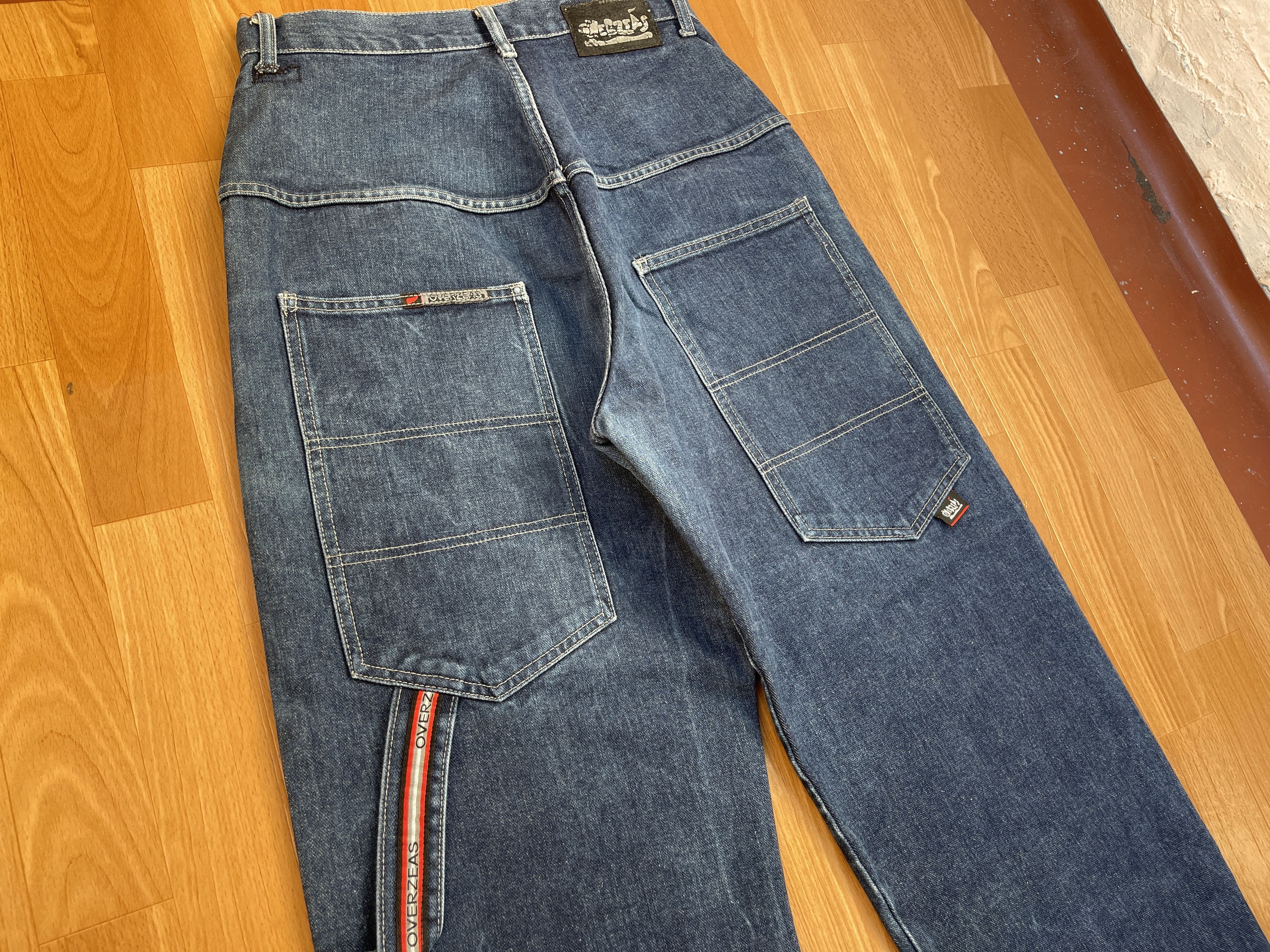 Other Overzeas jeans, vintage baggy, 90s hip hop, 1990s, skater 30 Size US 30 / EU 46 - 4 Thumbnail