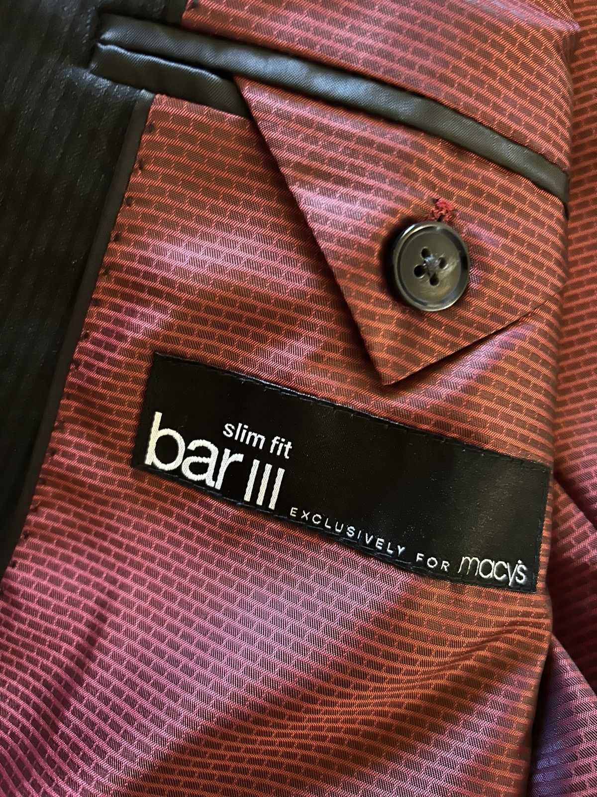 Bar III Bar Suit Size 36R - 3 Thumbnail