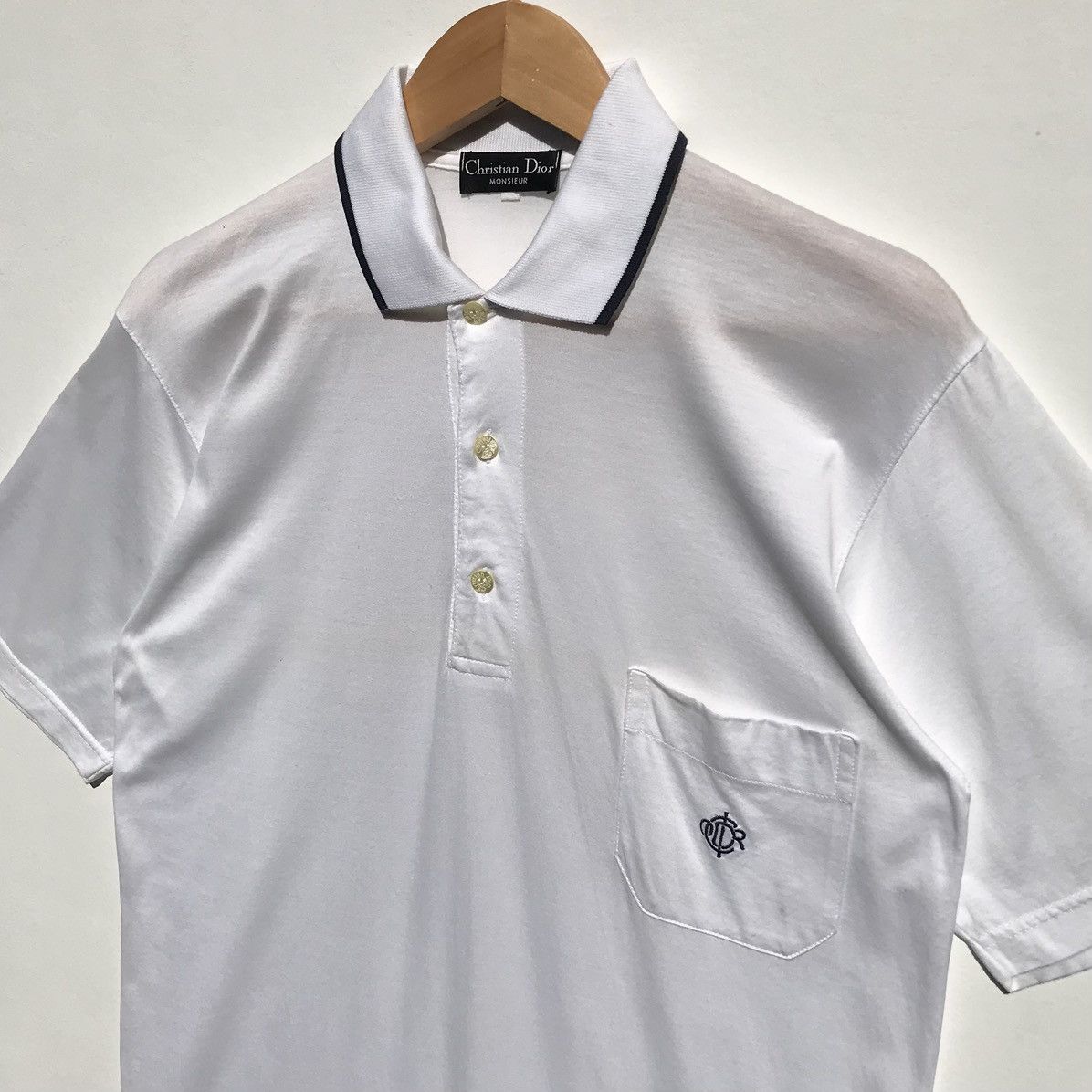 Christian Dior Monsieur × Vintage Vintage Christian Dior Monsieur Polo Tee Christian Dior Size US S / EU 44-46 / 1 - 5 Thumbnail