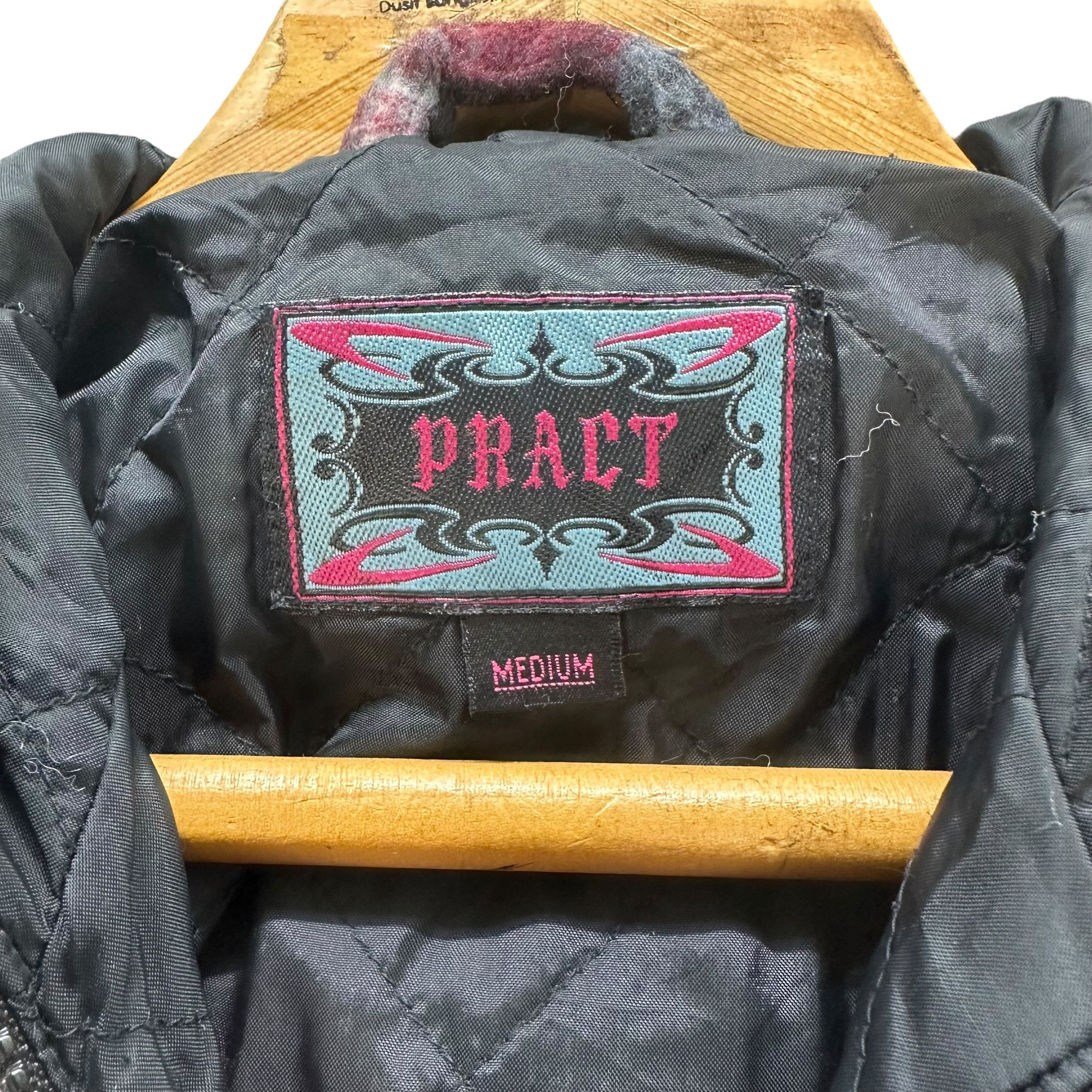 Japanese Brand PRACT RATON LAVEUR SHADOW PLAID ANORAK FLEECE #8735-023 Size US M / EU 48-50 / 2 - 7 Thumbnail