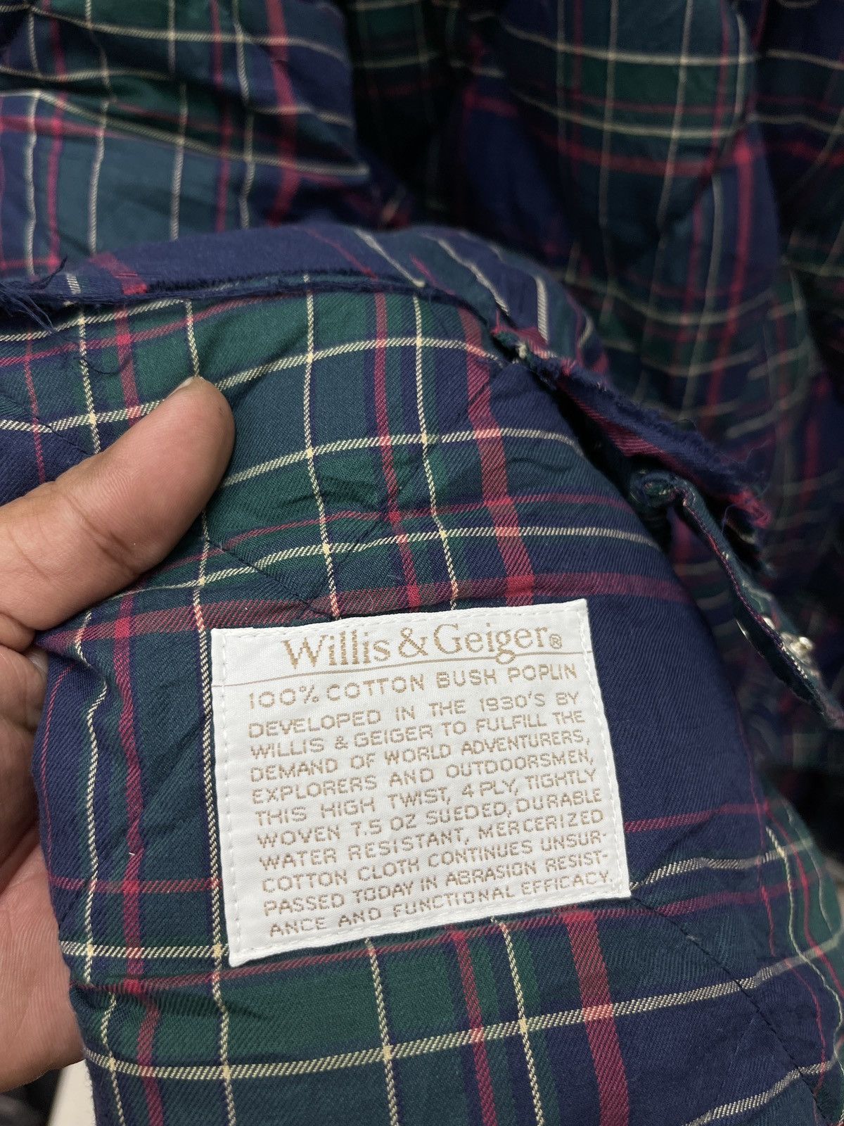 Vintage × Willis & Geiger 🔥🔥🔥STEALS VTG WILLIS & GEIGER JACKET Size US L / EU 52-54 / 3 - 9 Thumbnail