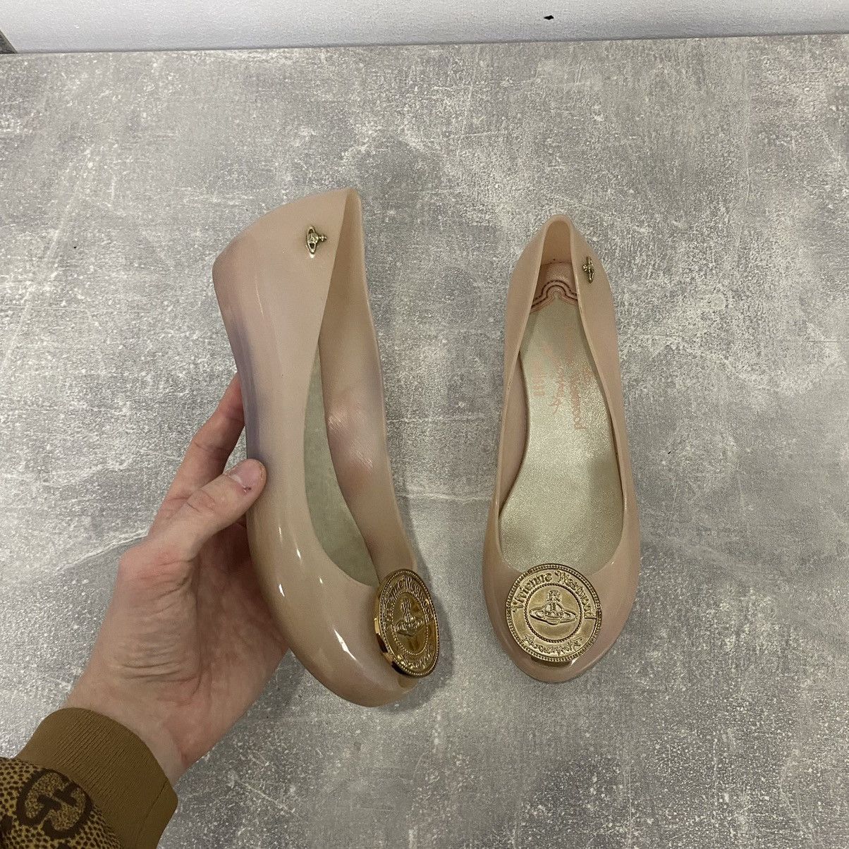 Melissa × Vivienne Westwood Vivienne Westwood × Melissa Anglomania Ballet Flats Size US 7 / IT 37 - 1 Thumbnail