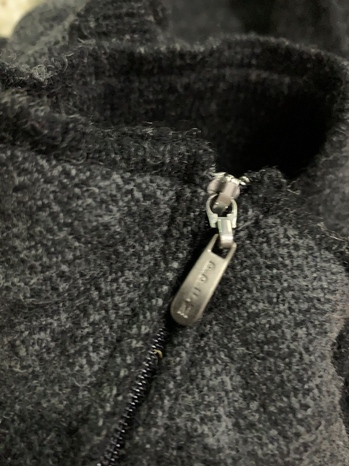 Yohji Yamamoto 💥Vintage PPFM Knitwear Wool Half Zipper Sweater Size M / US 6-8 / IT 42-44 - 4 Thumbnail