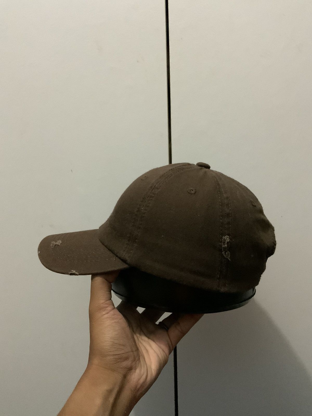 Japanese Brand Wild Turkey Bourbon Distressed Brown Archive Hat Size ONE SIZE - 3 Thumbnail