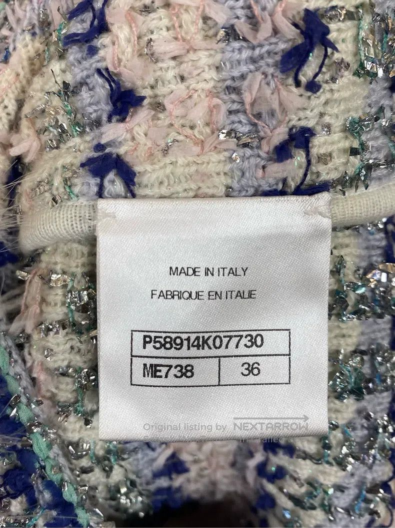Chanel Chanel Waterfall series irregular oblique edge sleeveless Size XS / US 0-2 / IT 36-38 - 6 Thumbnail