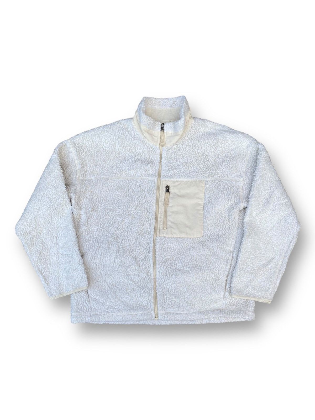 GU × Vintage Vintage Sherpa Fleece Pile Zip Jacket. #D2 Size US M / EU 48-50 / 2 - 1 Thumbnail