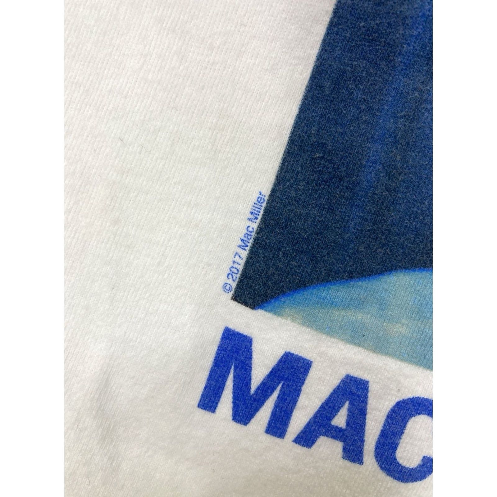 Vintage Mac Miller Graphic T-shirt Men Small White Short Sleeve Music Shirt Size US S / EU 44-46 / 1 - 3 Thumbnail