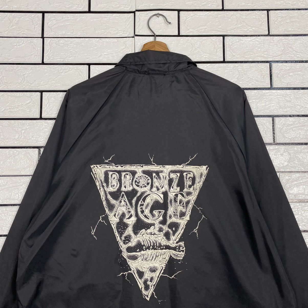 Vintage 🔥VINTAGE LIGHT JACKET SNAP BRONZE AGE MADE IN USA Size US L / EU 52-54 / 3 - 9 Thumbnail