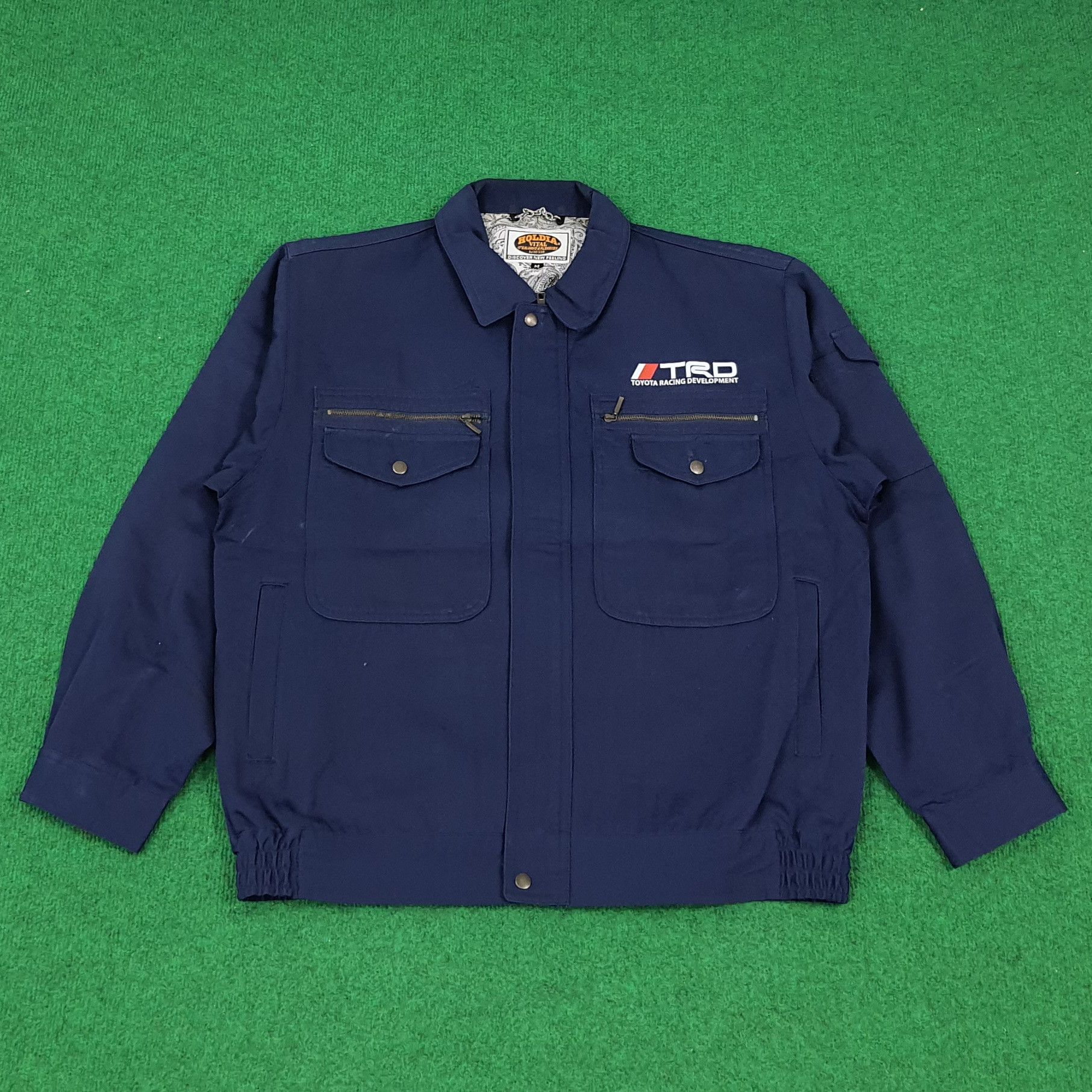Japanese Brand × Vintage Vintage TRD Toyota Racing Motorsports Japan Brand Jacket Size US L / EU 52-54 / 3 - 3 Thumbnail