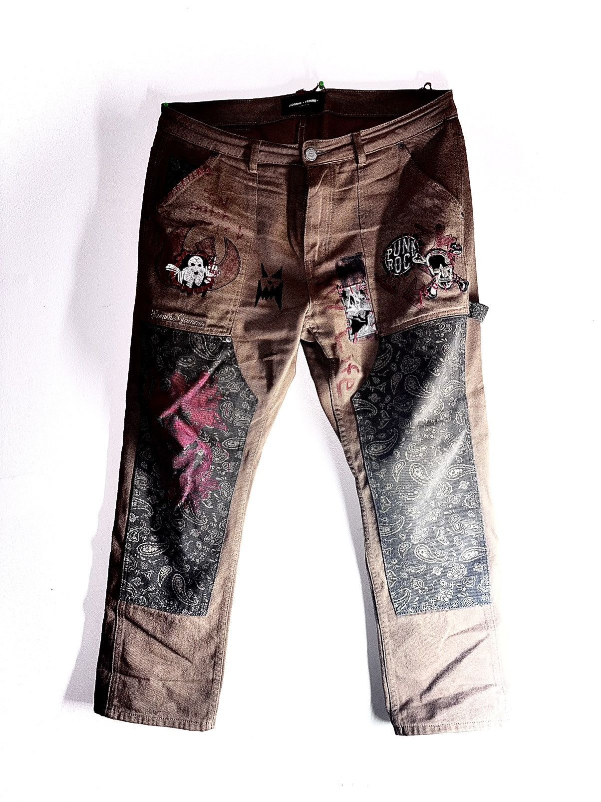 Homme + Femme La CUSTOMIZED “Homme Femme” Denim Size US 38 / EU 54 - 1 Thumbnail