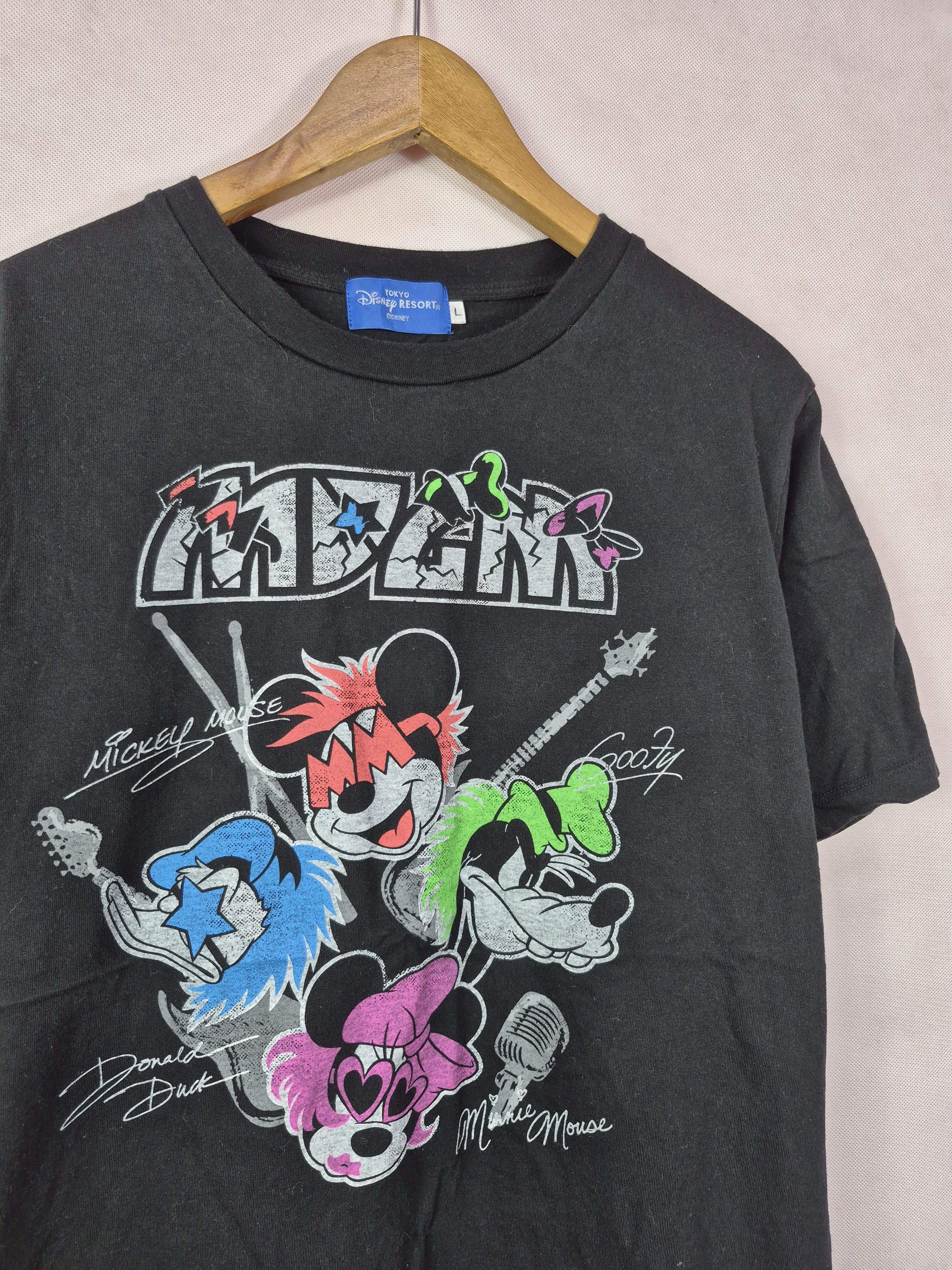 Disney 🔥 Disney Mickey Mouse and Friend Rockstar Tee Size US L / EU 52-54 / 3 - 2 Thumbnail