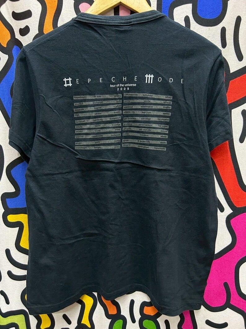 Band Tees Vintage 2000s Depeche Mode tshirt size M 2-side Size US M / EU 48-50 / 2 - 3 Thumbnail