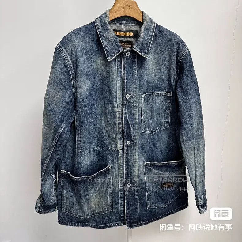 Neighborhood Neighborhood Denim Jacket Size US L / EU 52-54 / 3 - 1 Thumbnail