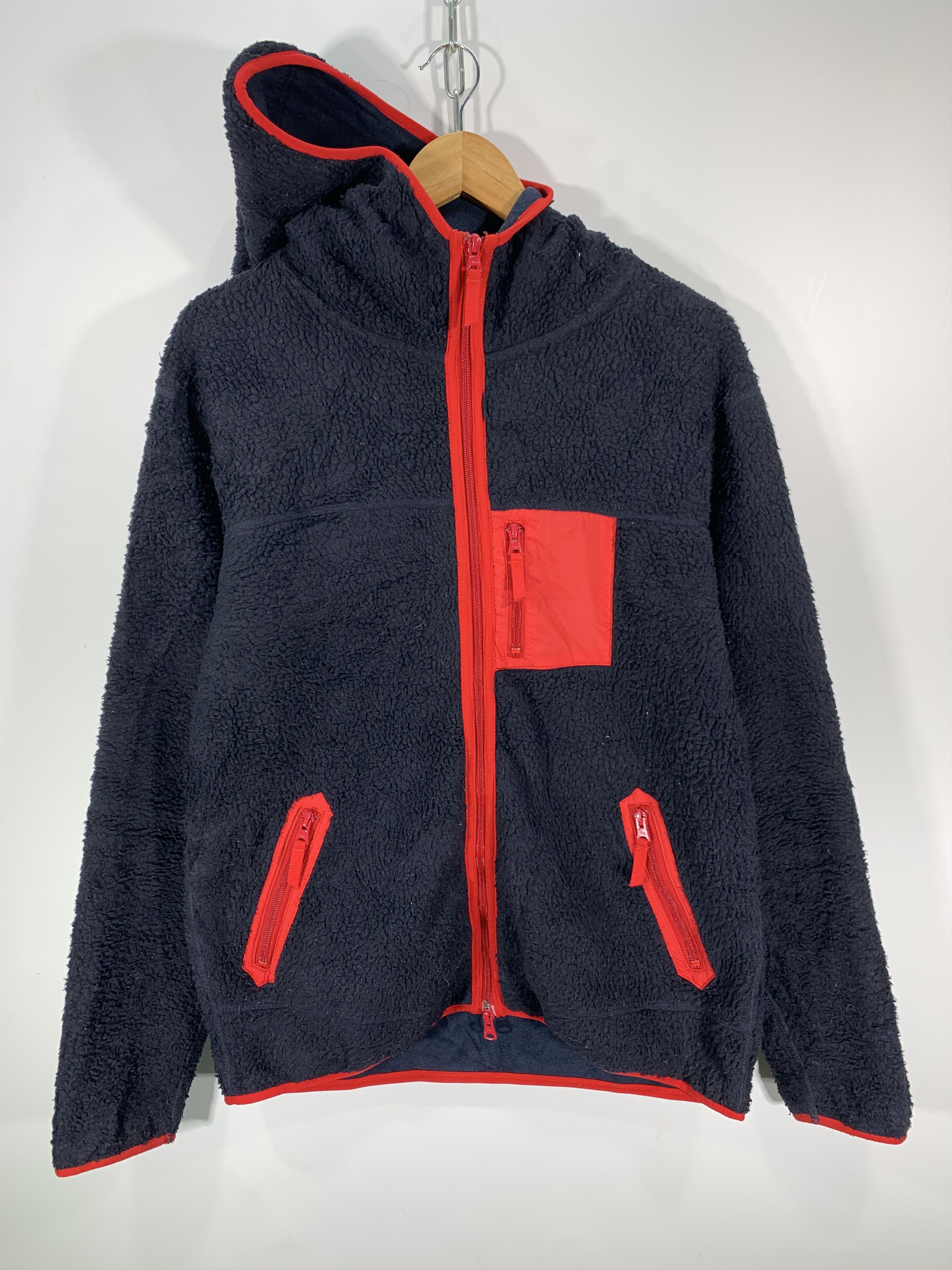 Japanese Brand Sherpa fleece zipper hoodie Size US S / EU 44-46 / 1 - 1 Thumbnail