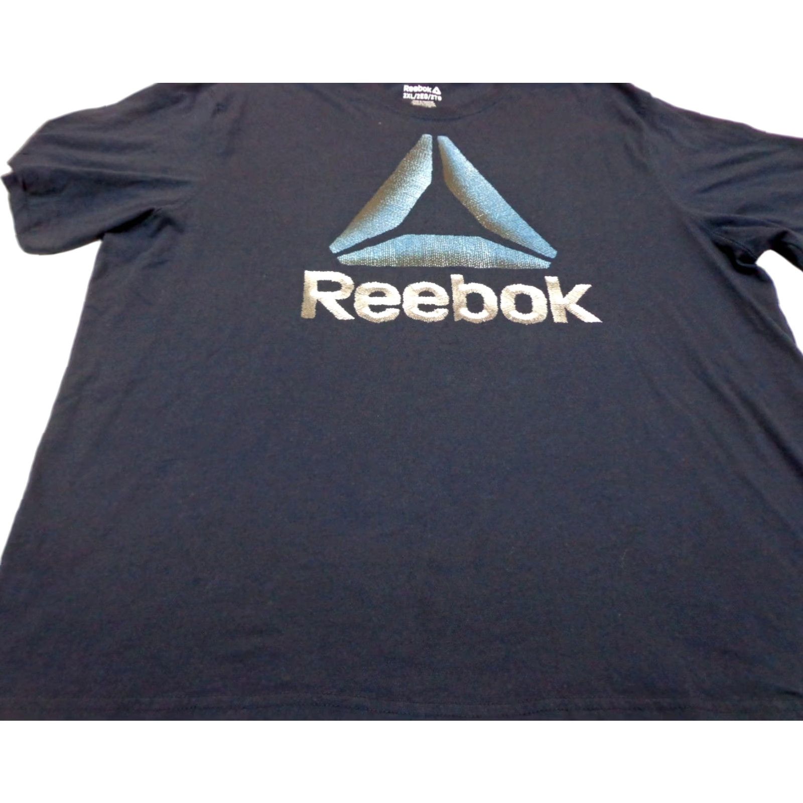 Reebok Reebok T-Shirt Crew Neck Navy Blue 2XL Men Logo Shirt Size US XXL / EU 58 / 5 - 1 Thumbnail
