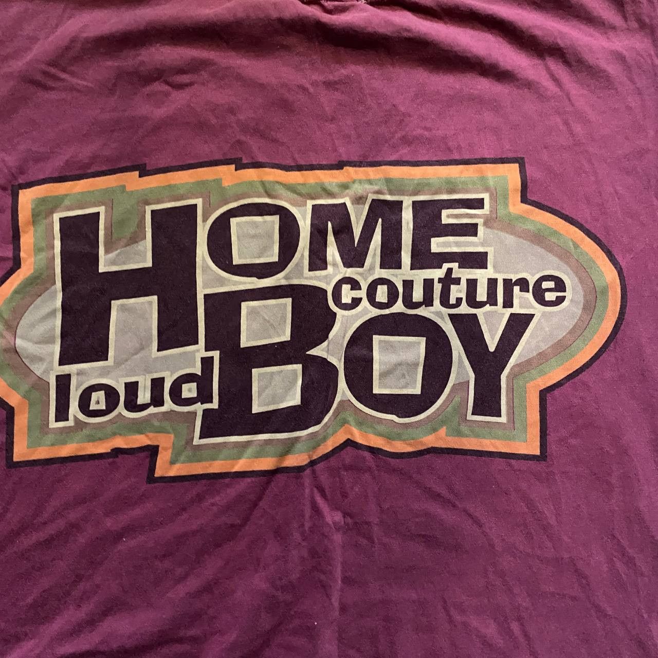 HOMME BOY CO. VINTAGE 90S HOME BOY LOUD COUTURE AMAZING FADED RARE TEE Size US XXL / EU 58 / 5 - 5 Thumbnail